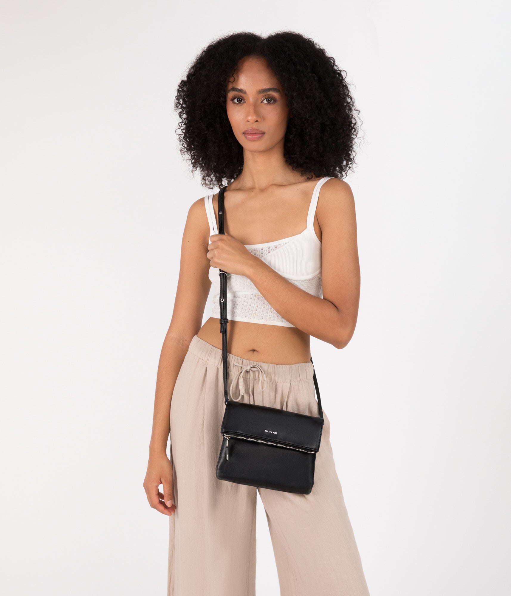 Sac bandoulière végétalien HILEY - Sol