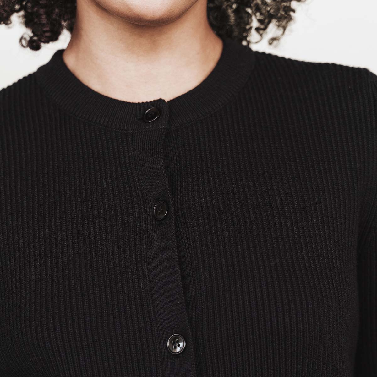 The Capsule Cardigan Black