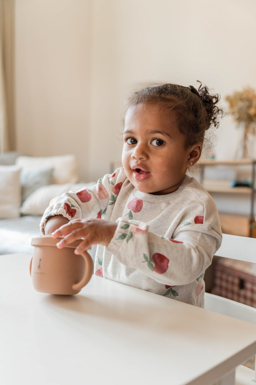 2-in-1 Learning Cup for Snacks and Liquids