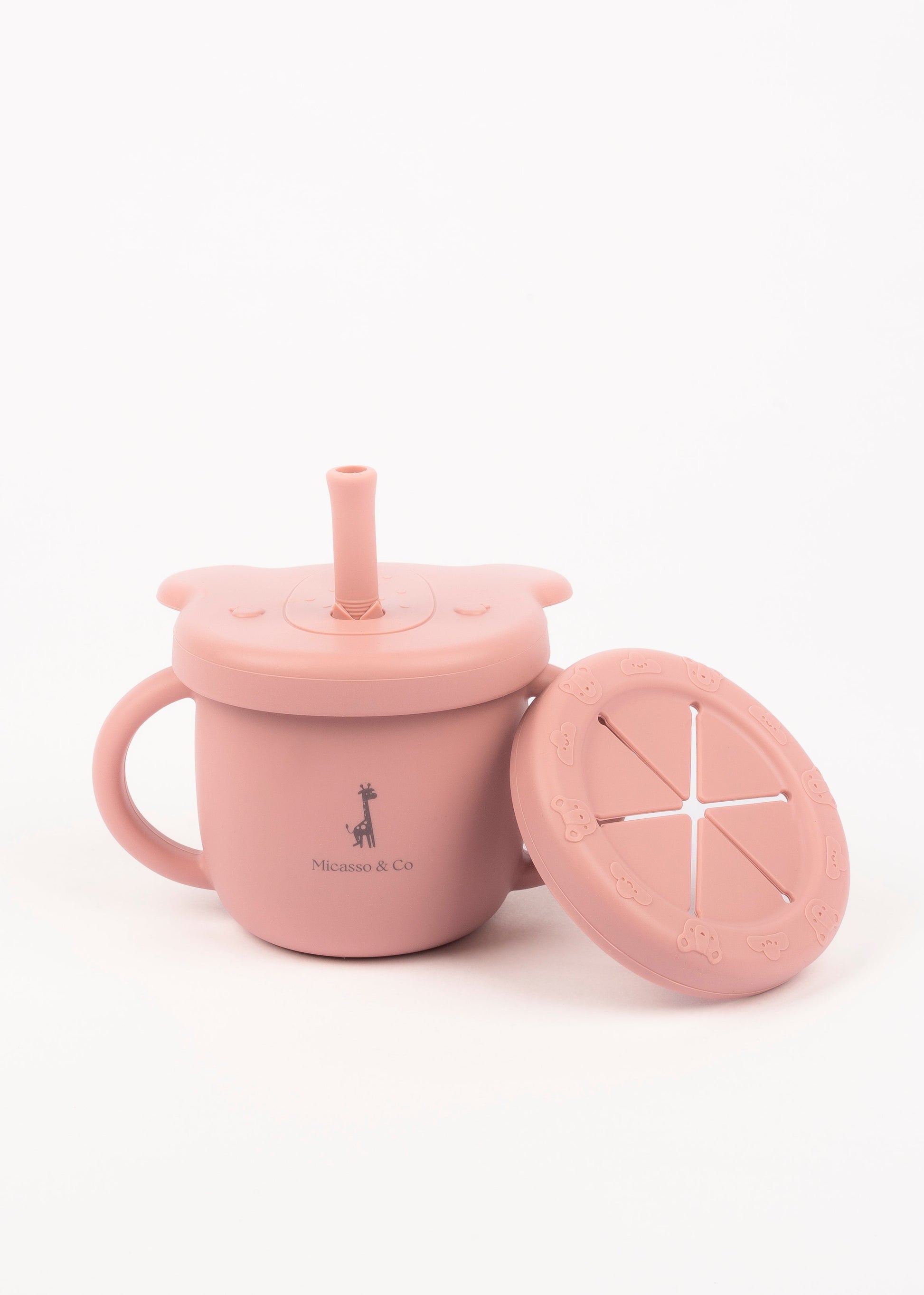 2-in-1 Learning Cup for Snacks and Liquids