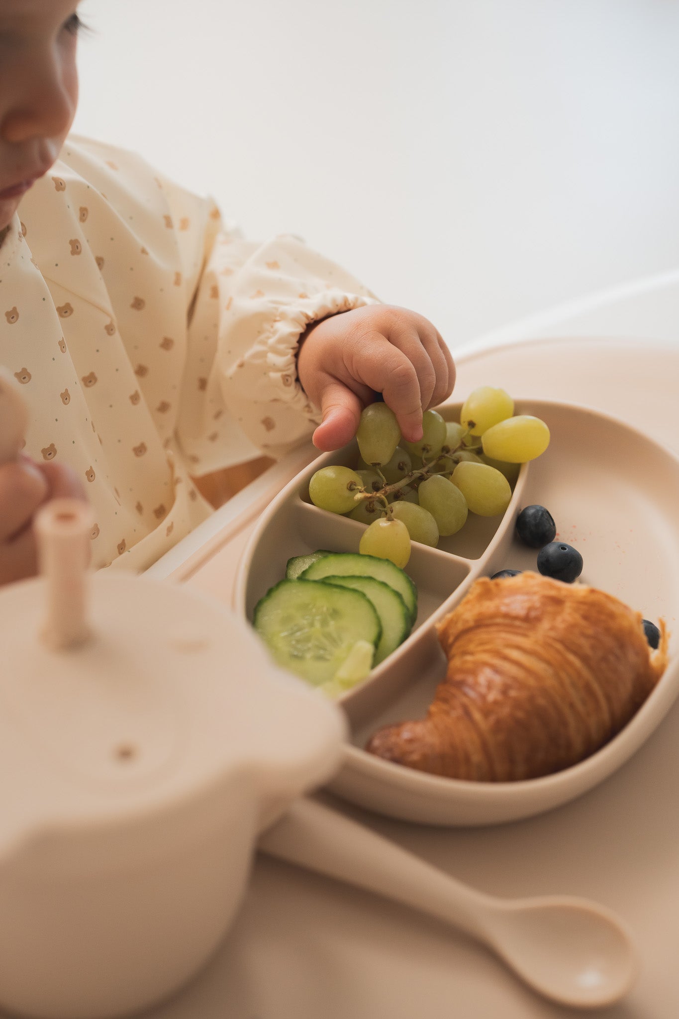 Silicone Divided Suction Plate