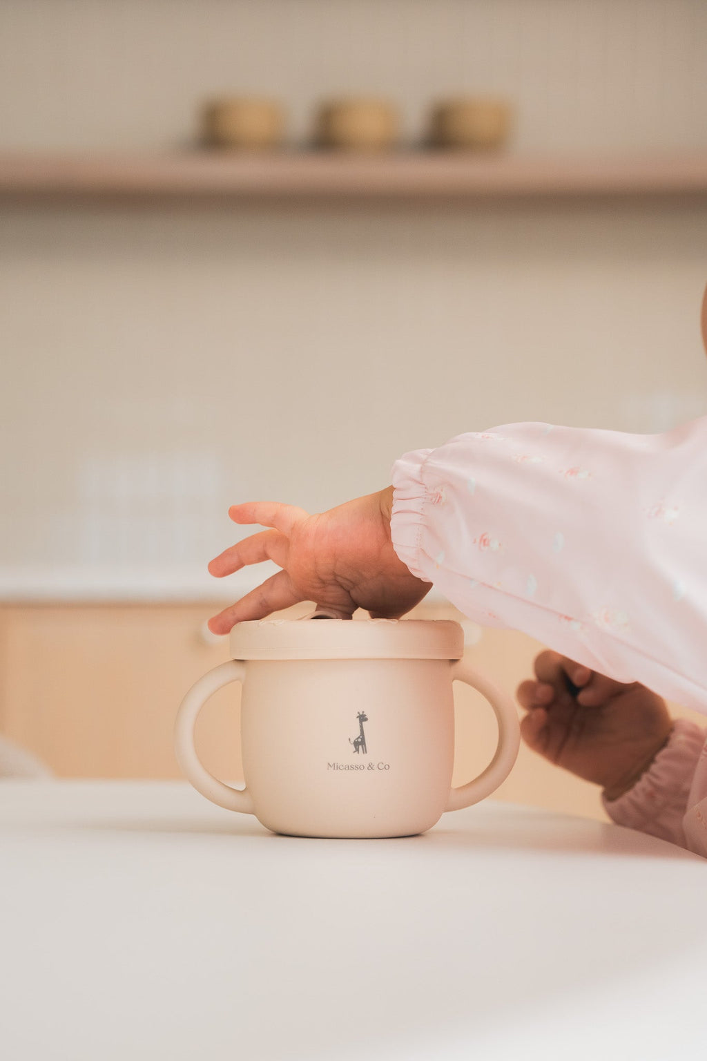 2-in-1 Learning Cup for Snacks and Liquids