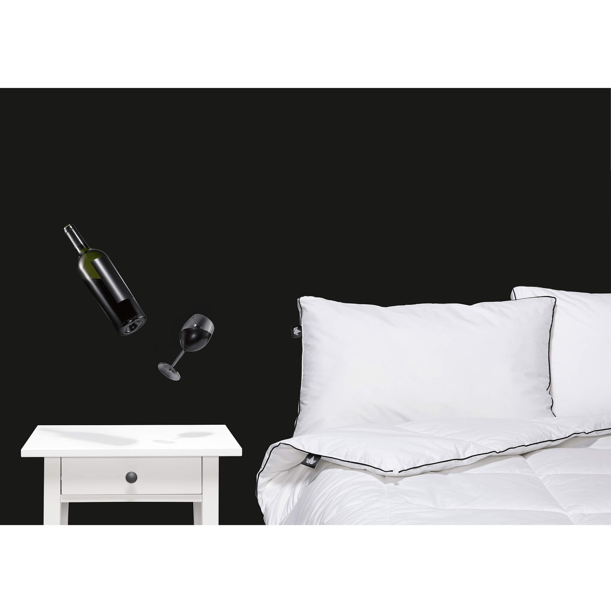 Couette en microfibre alternative au duvet