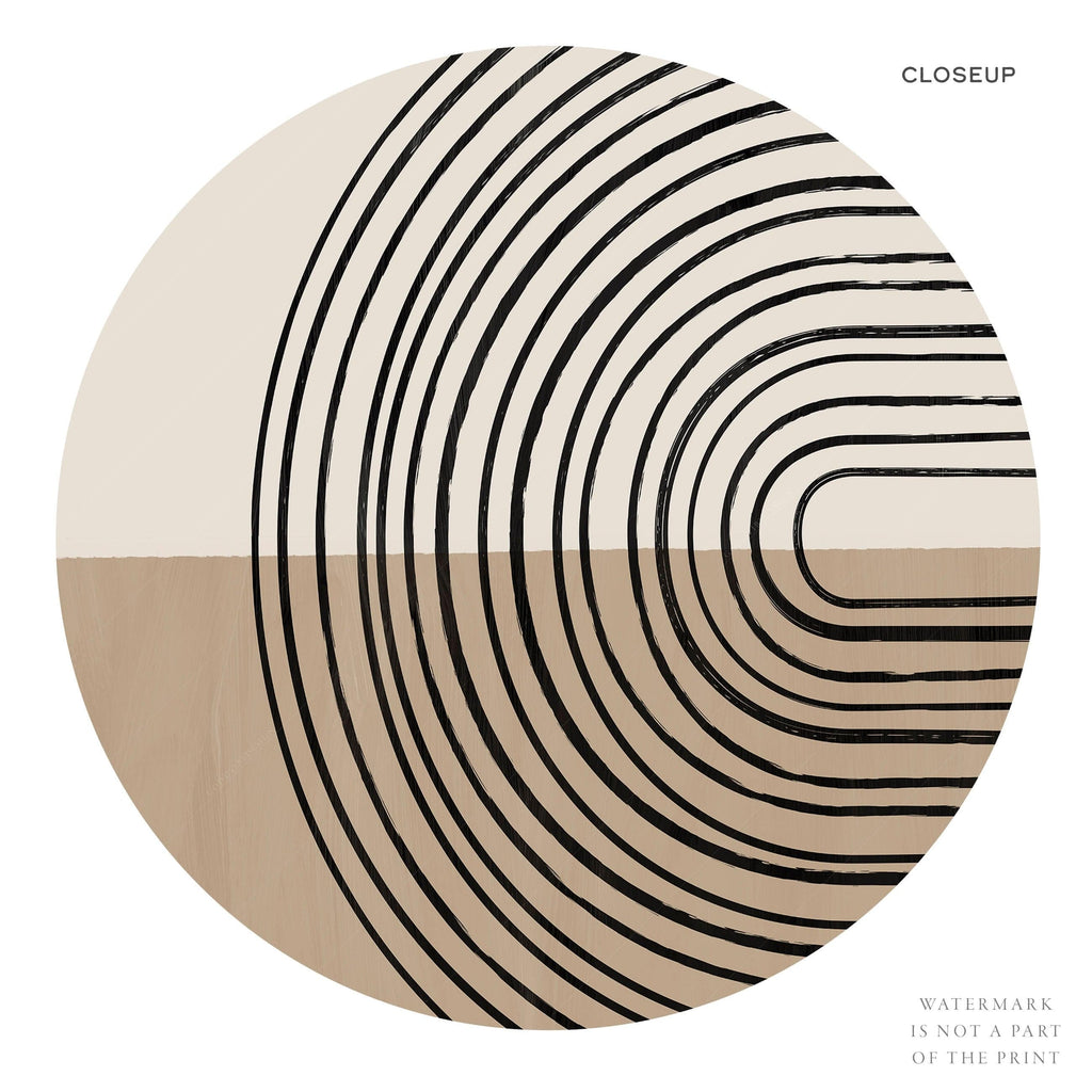 Mid-Century Modern 3 Piece Wall Art Set – Minimalist Boho Poster Collection