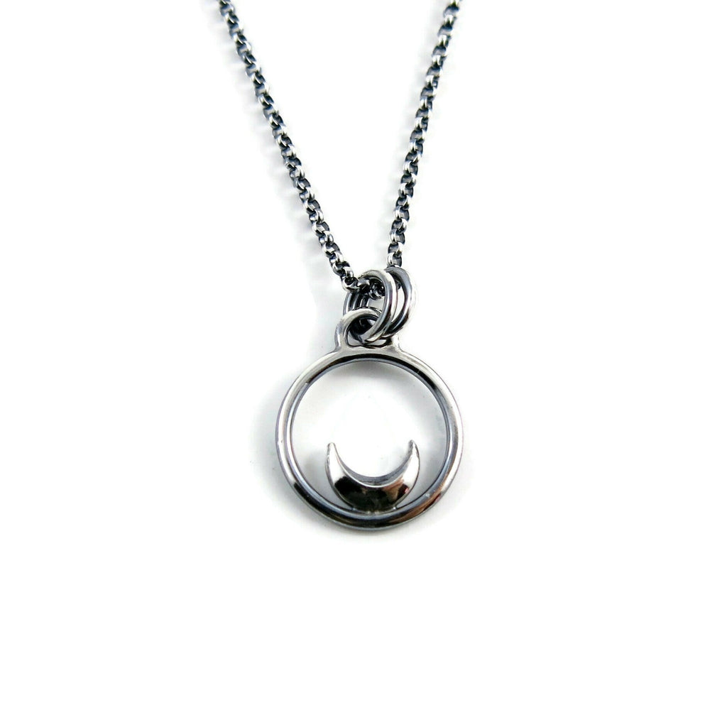 Collier Mini Dream • Collier Croissant de Lune en Argent 