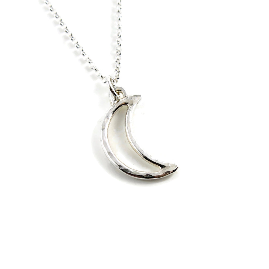 Collier croissant de lune • Argent sterling 