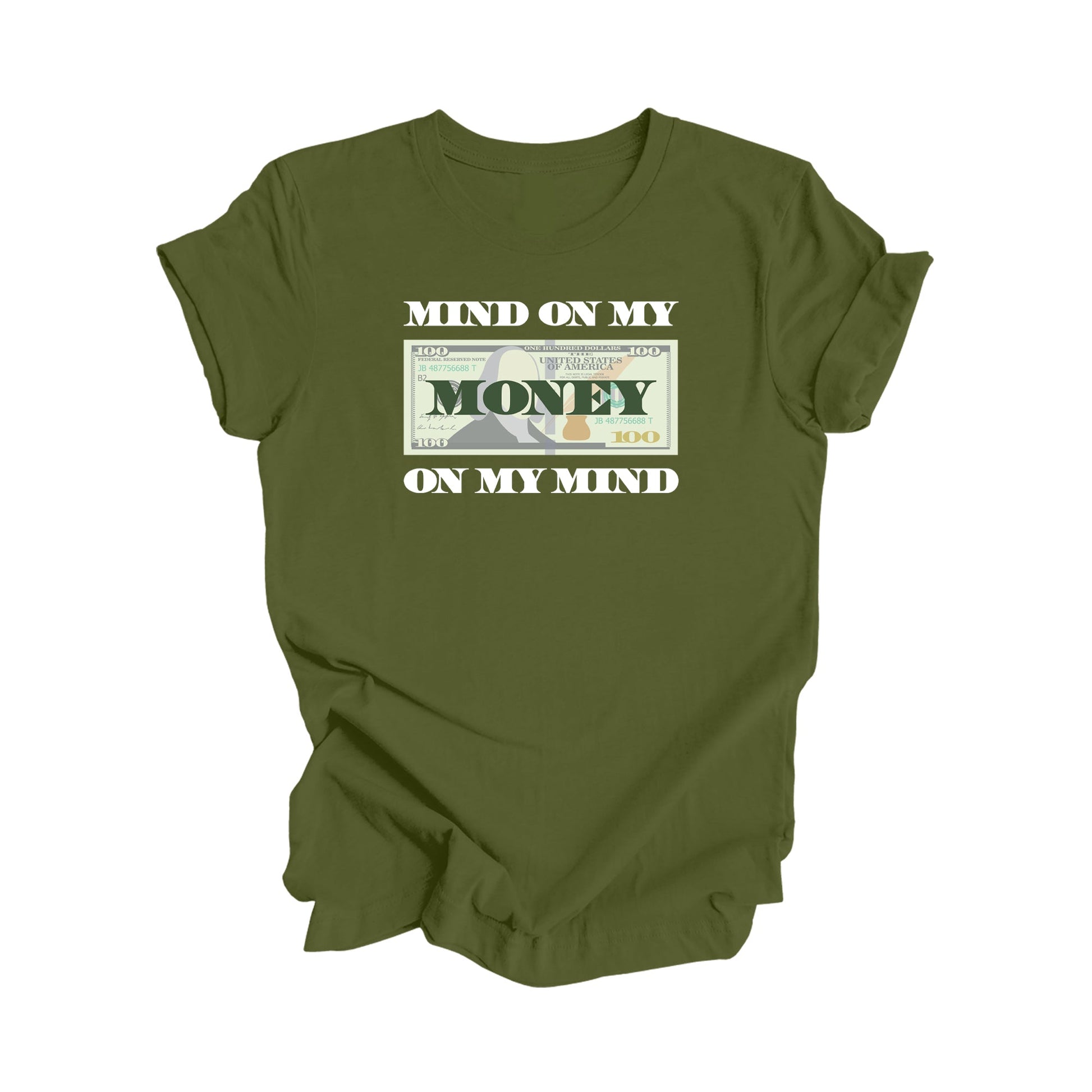 Mind On My Money Shirt - Positive Quote Shirt, Inspirational Shirt, Motivational Shirt, Business Owner Shirts, Boss T-shirt, Gift For Her, Gift For Him - Inspired X