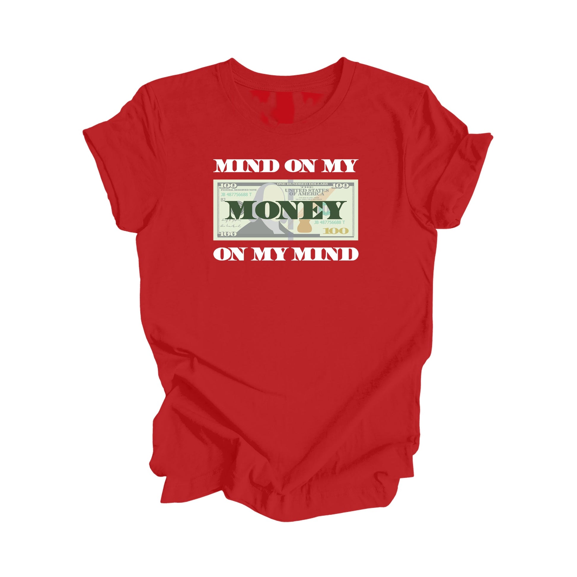 Mind On My Money Shirt - Positive Quote Shirt, Inspirational Shirt, Motivational Shirt, Business Owner Shirts, Boss T-shirt, Gift For Her, Gift For Him - Inspired X