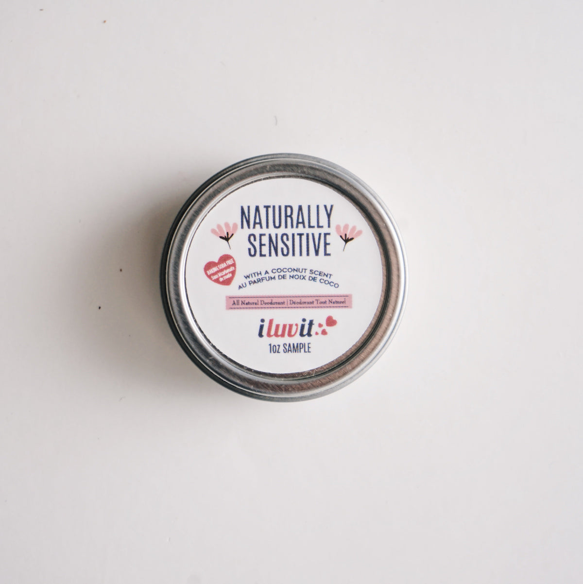 Sample Tin - Sensitive Formula - 1oz