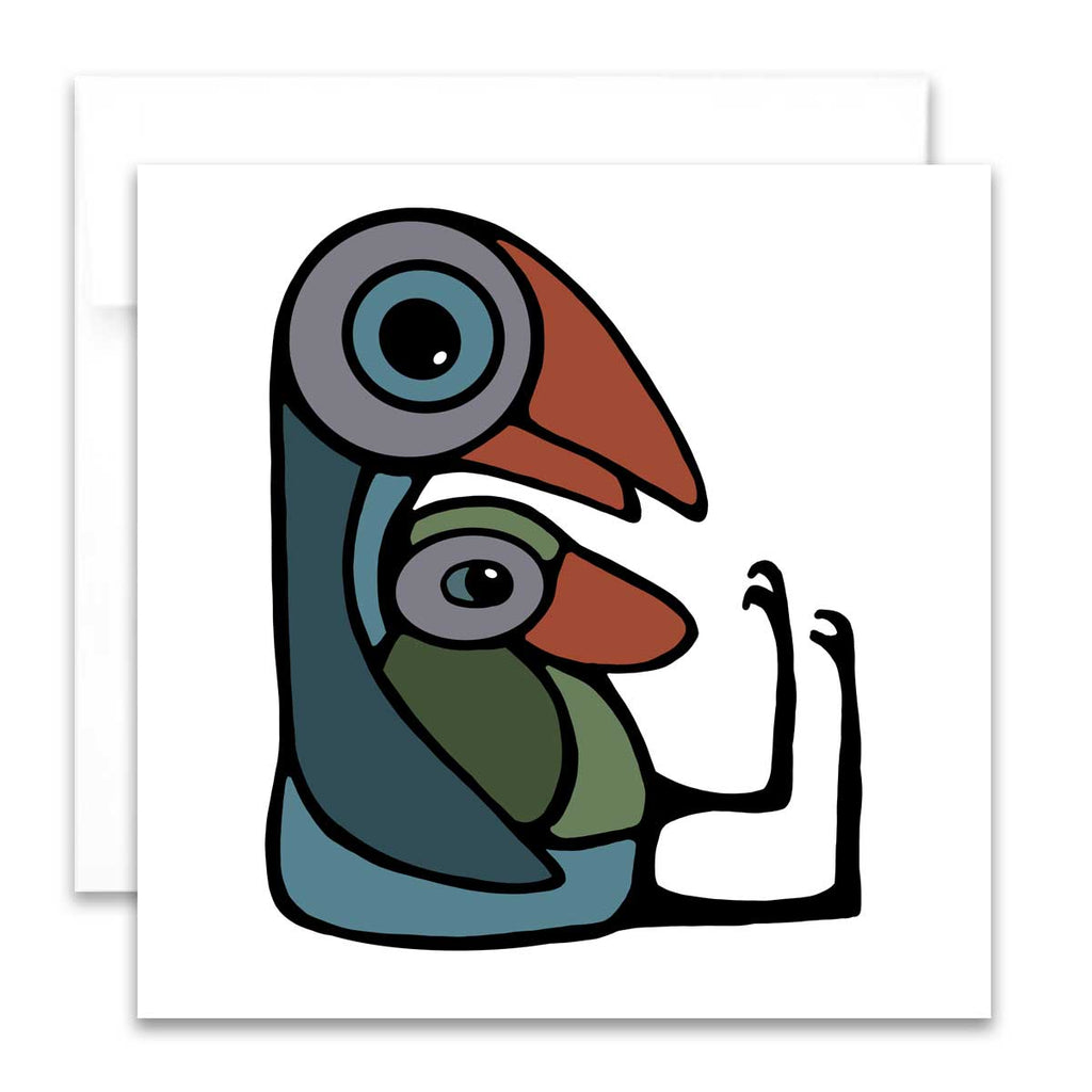 Greeting Card - Mother-Child