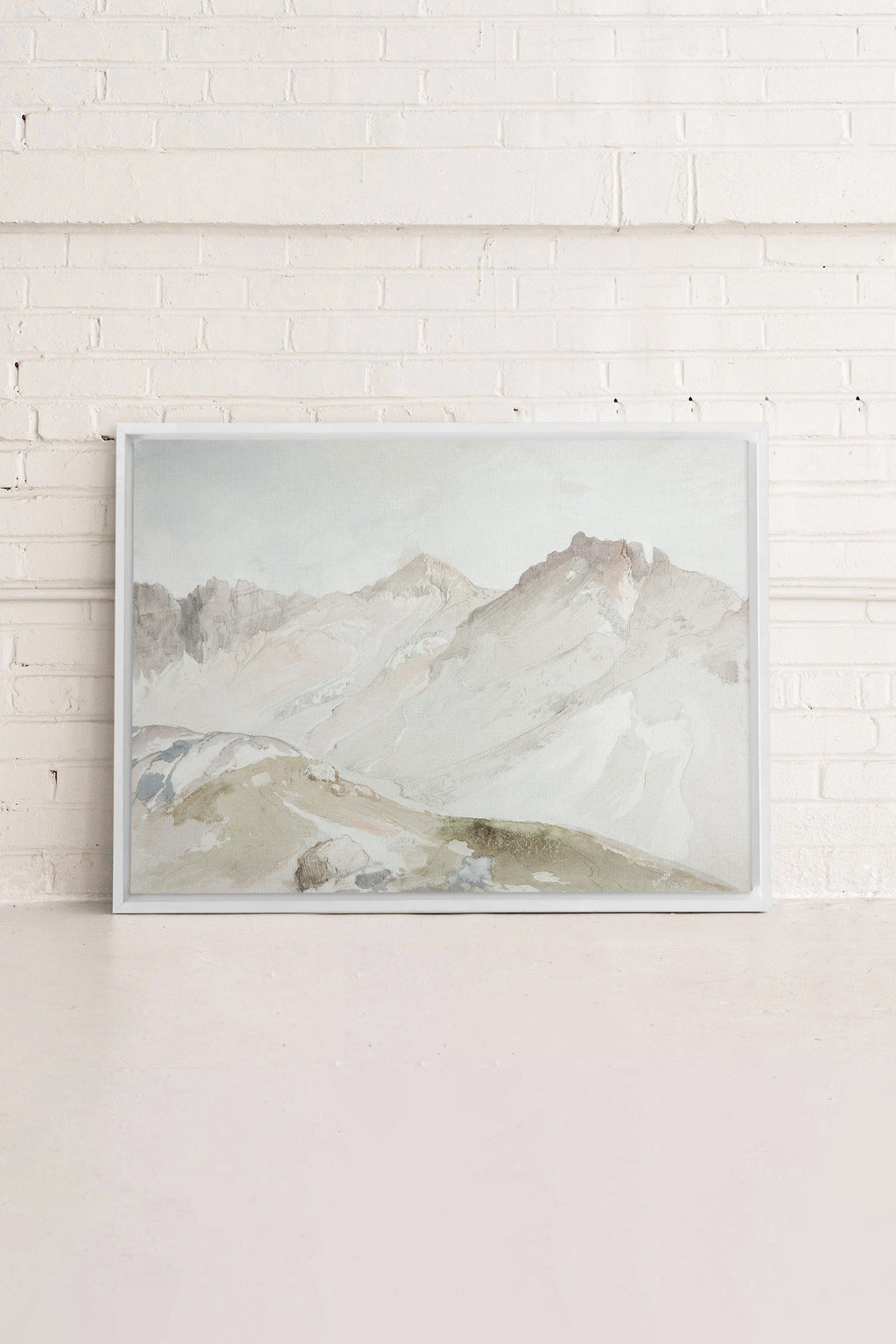 Mountain View, Stretched Canvas Artwork