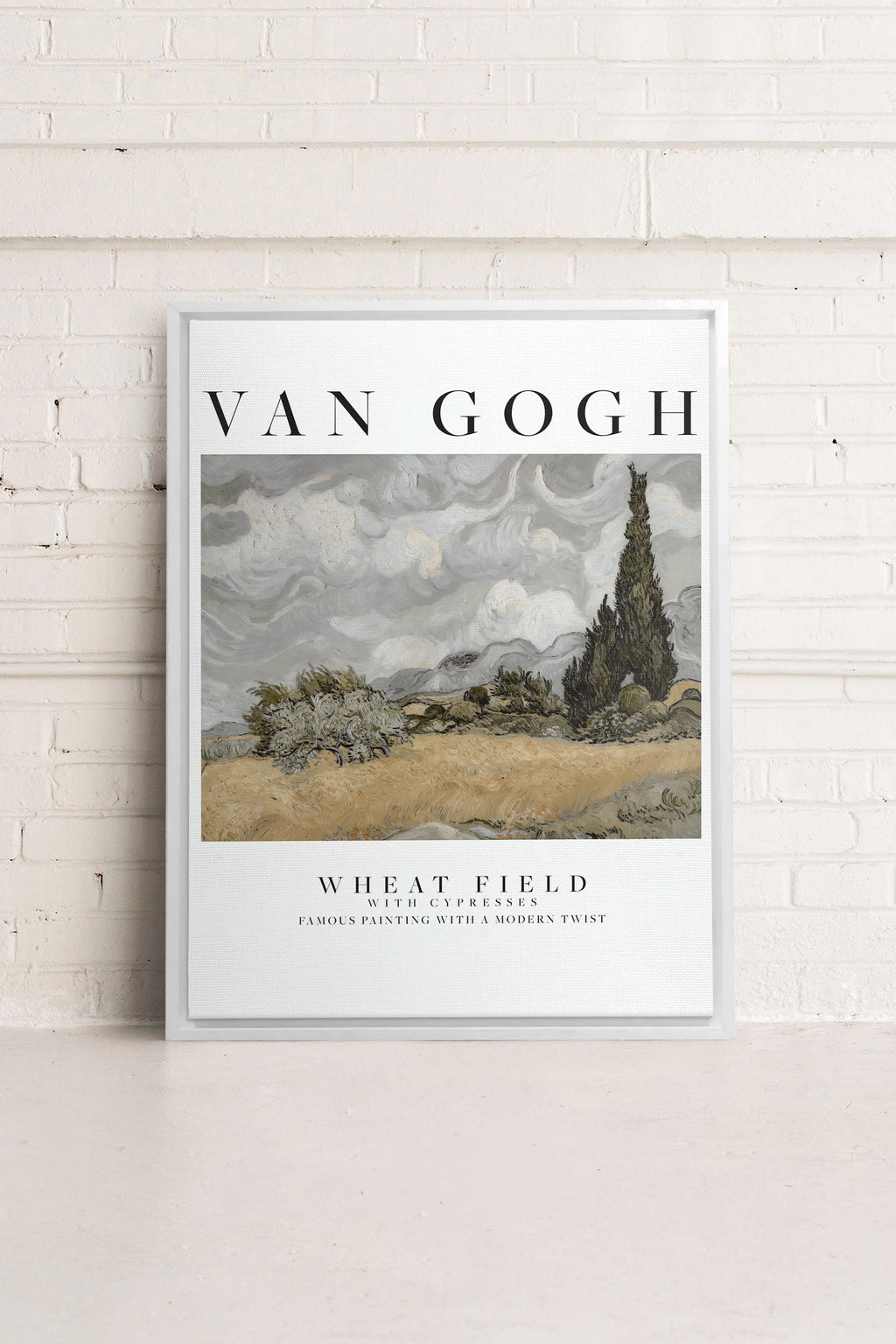 WHEATS FIELD, Stretched Canvas Artwork