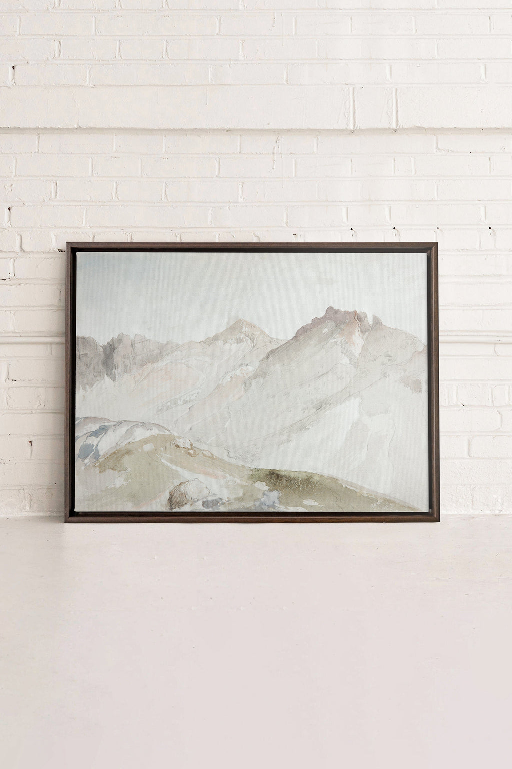 Mountain View, Stretched Canvas Artwork