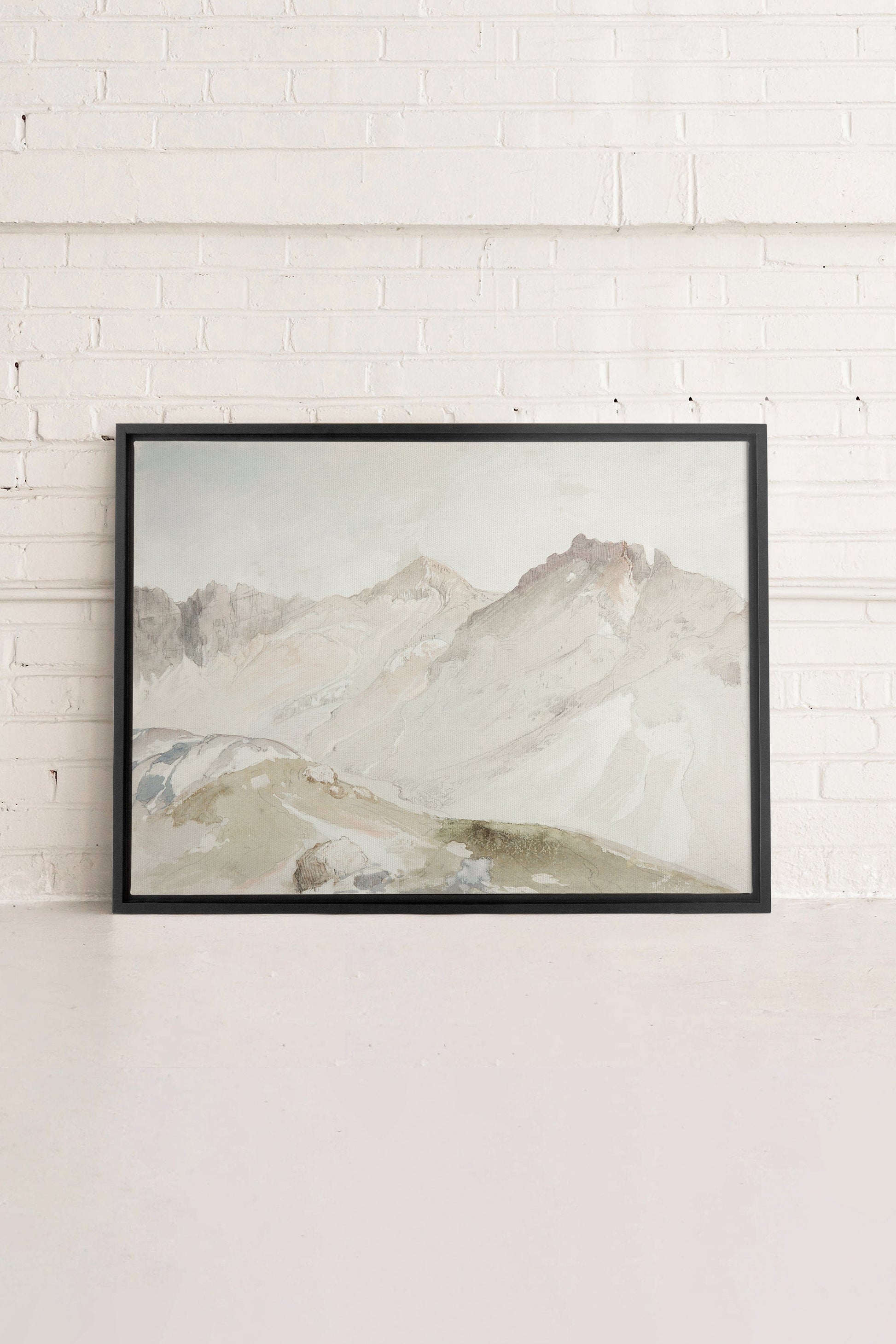 Mountain View, Stretched Canvas Artwork