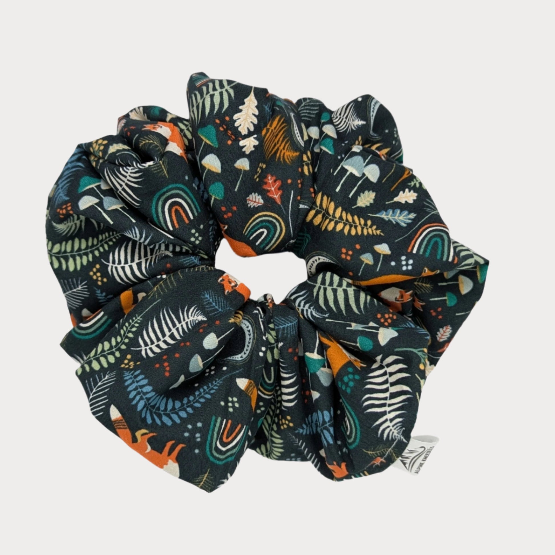 Mystic Night - Redwood Cotton Scrunchie