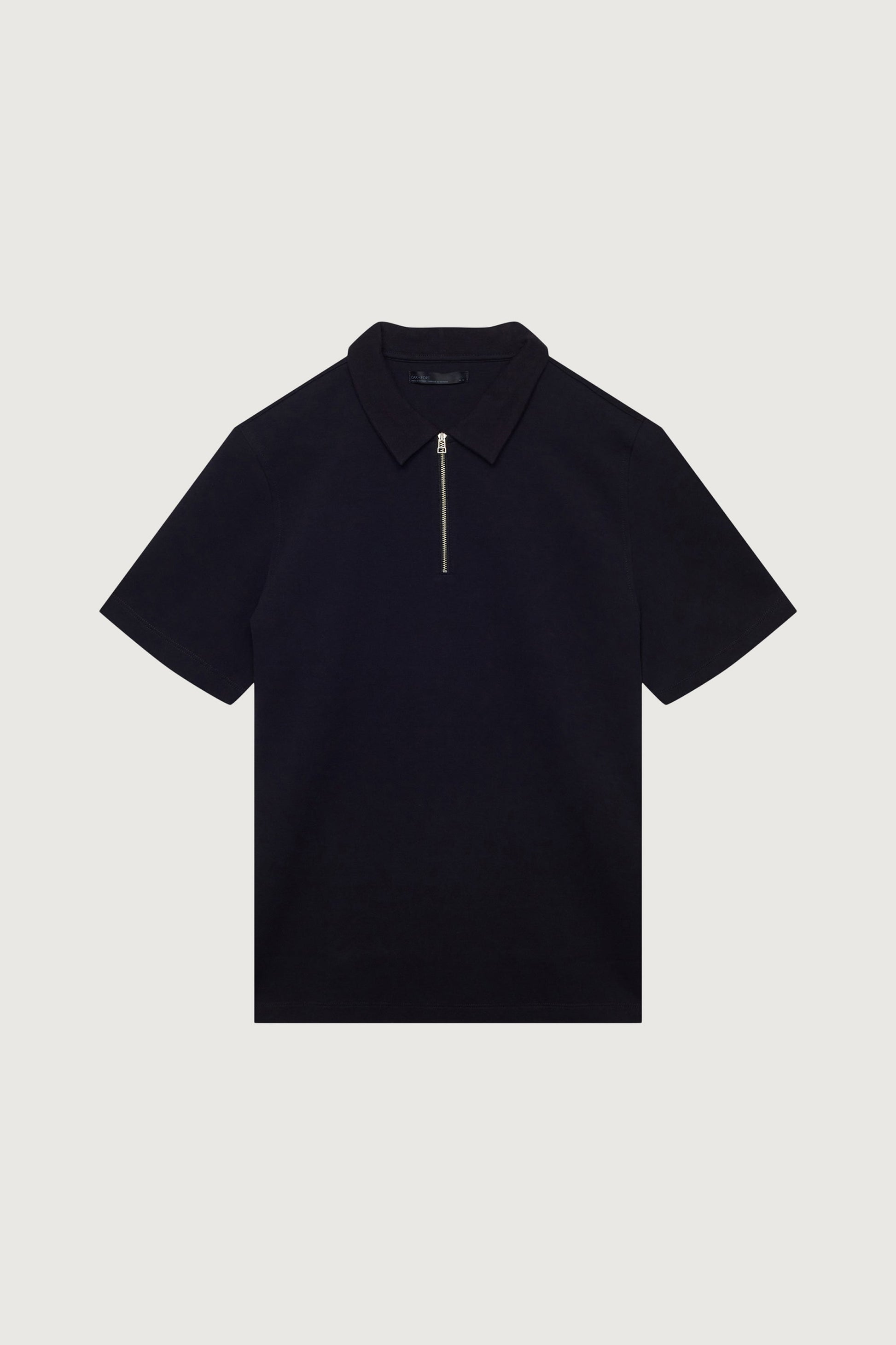 HALF ZIP POLO T-SHIRT
