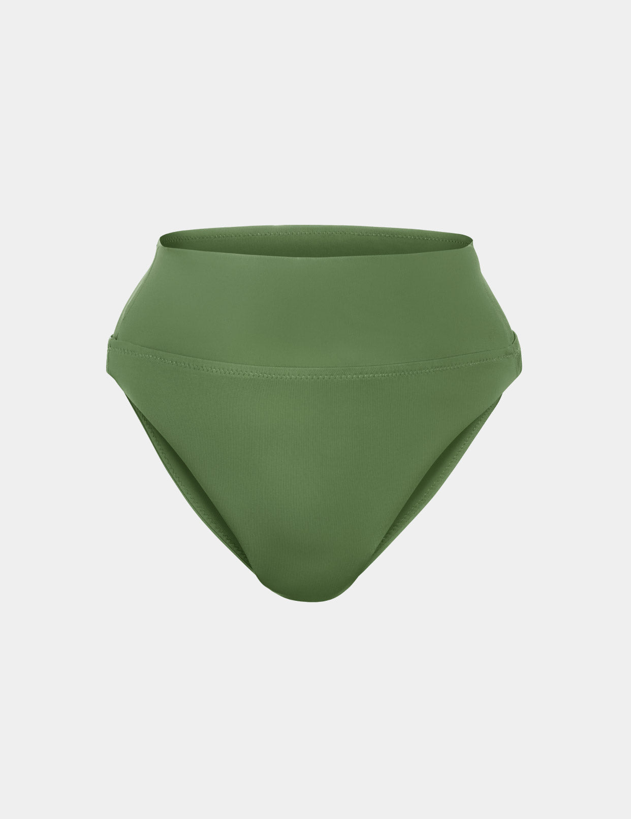 Bas de maillot de bain taille haute échancré