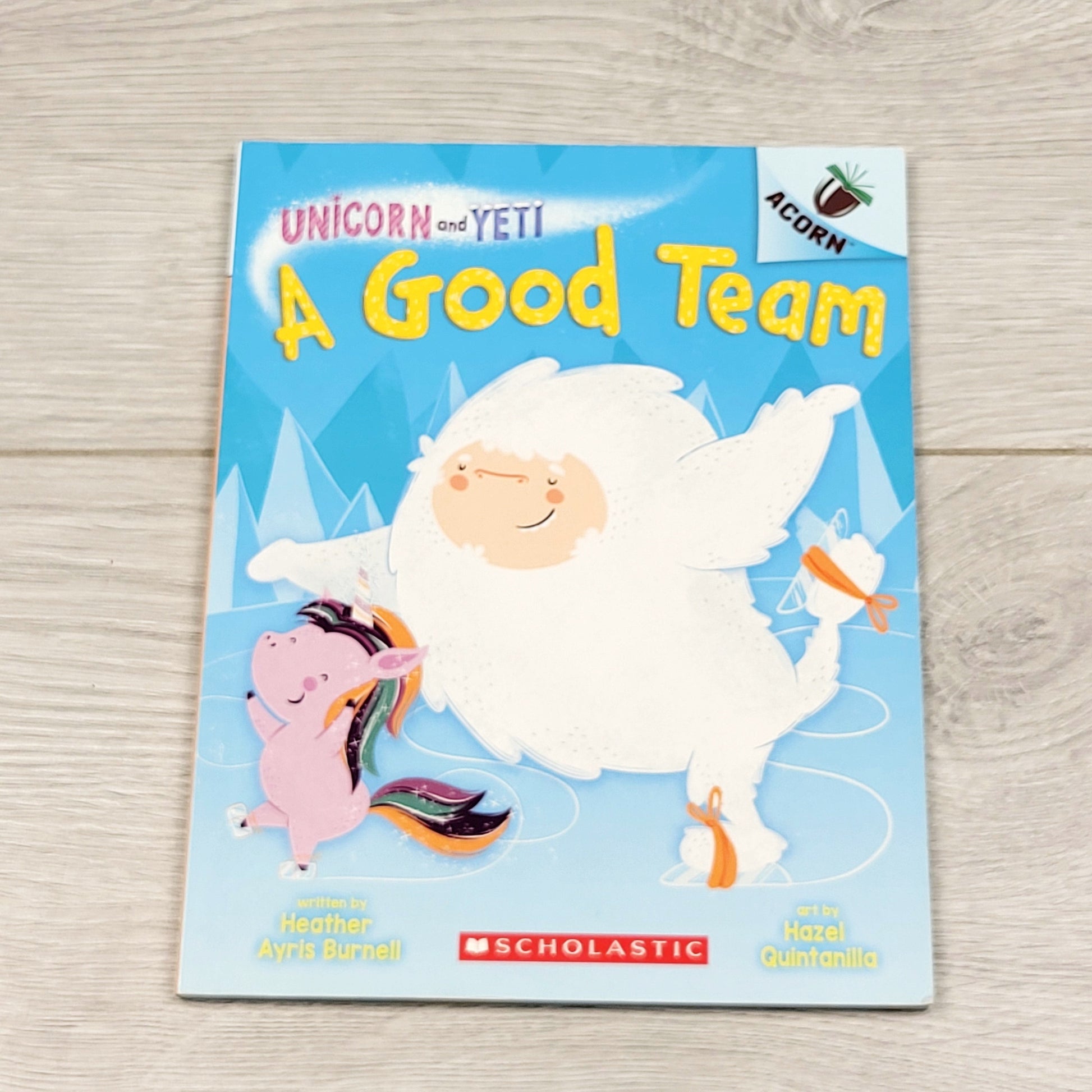 MIRE3 - Une équipe soudée. Un livre broché pour débutants, avec une licorne et un yéti