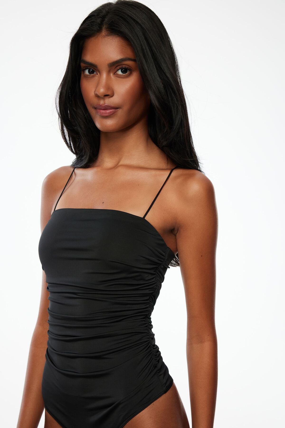 Ruched Tube Bodysuit