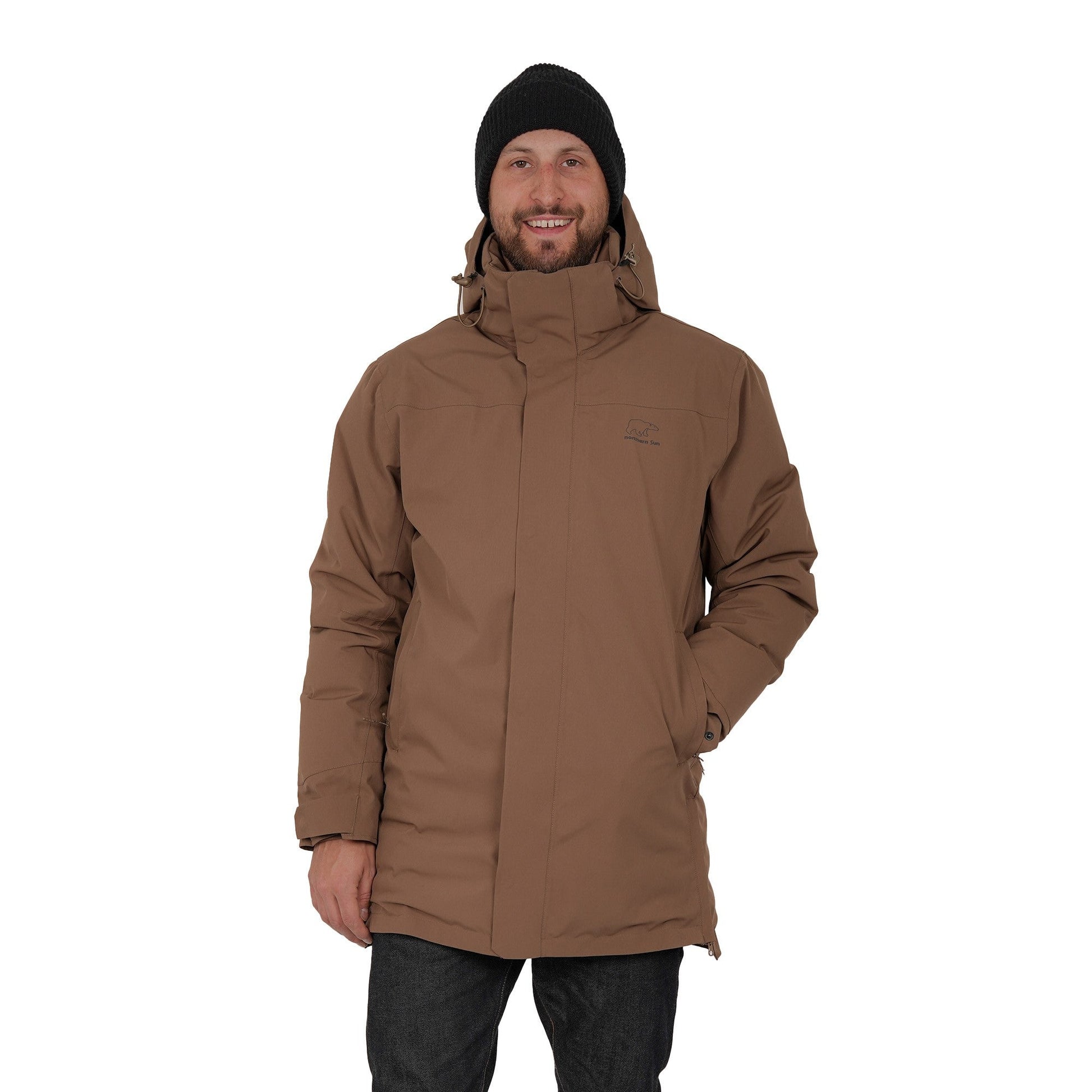 Parka imperméable en duvet Crow's
