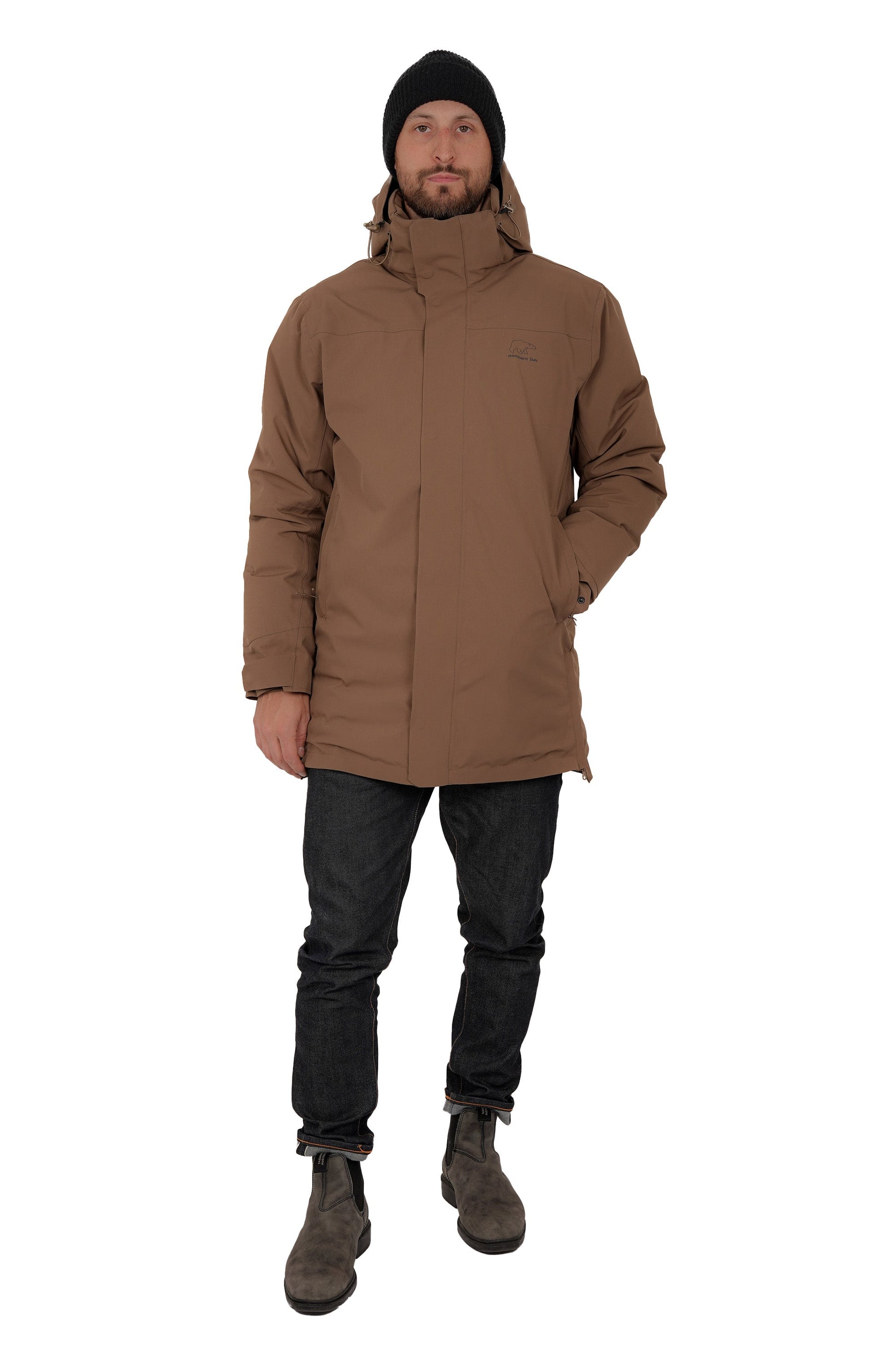 Parka imperméable en duvet Crow's