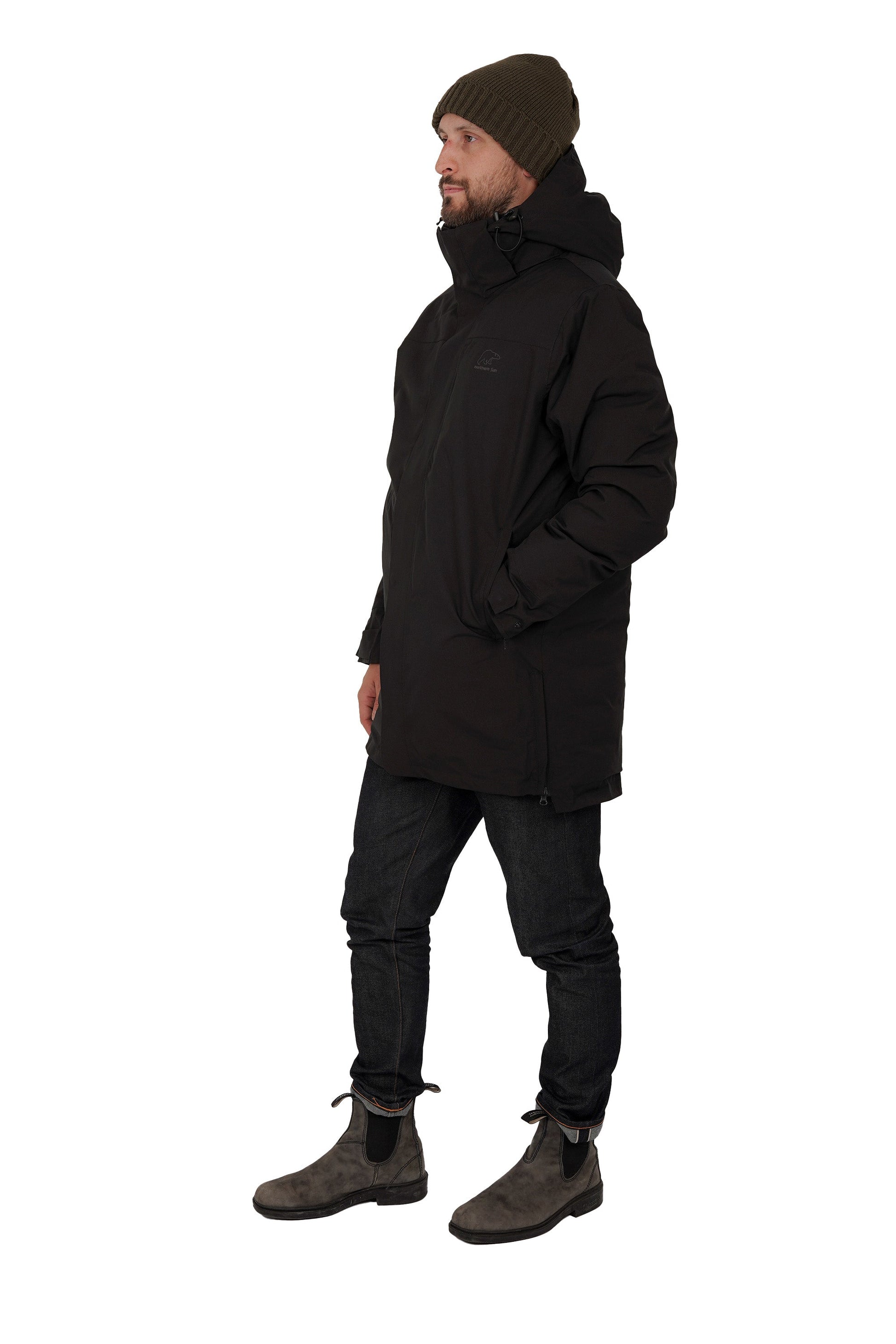 Parka imperméable en duvet Crow's