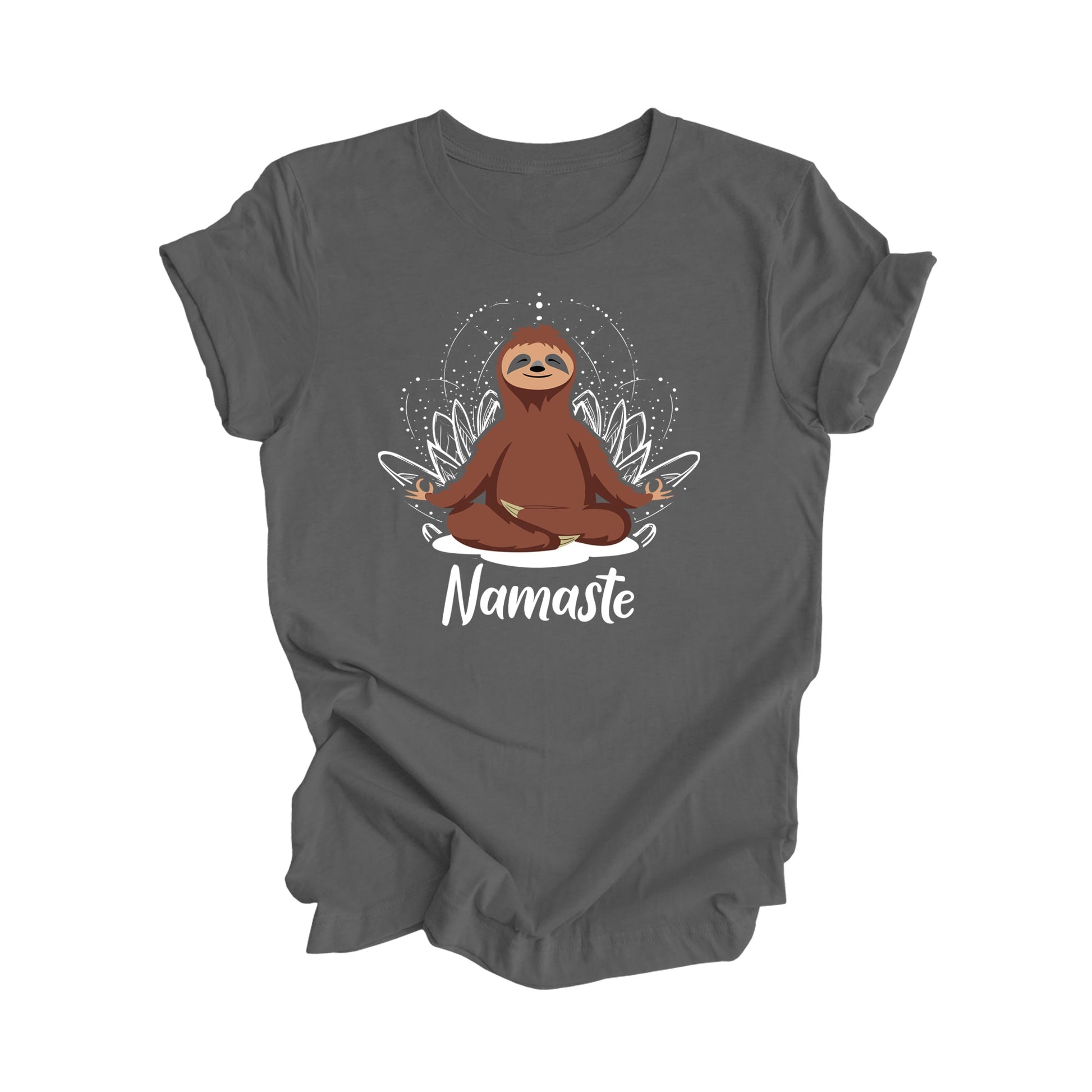 Namaste Sloth - Yoga Gift, Meditation Shirt, Yoga T-shirt, Yoga Lover Gift, Yoga Teacher Shirt, Wellness Shirt, Self Care Shirt - Inspired X