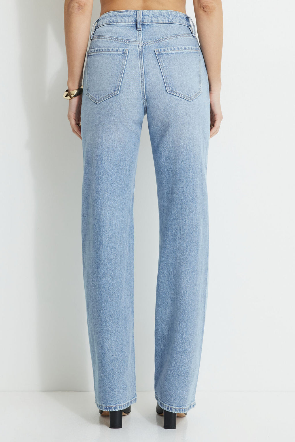 Jean large taille haute Heidi