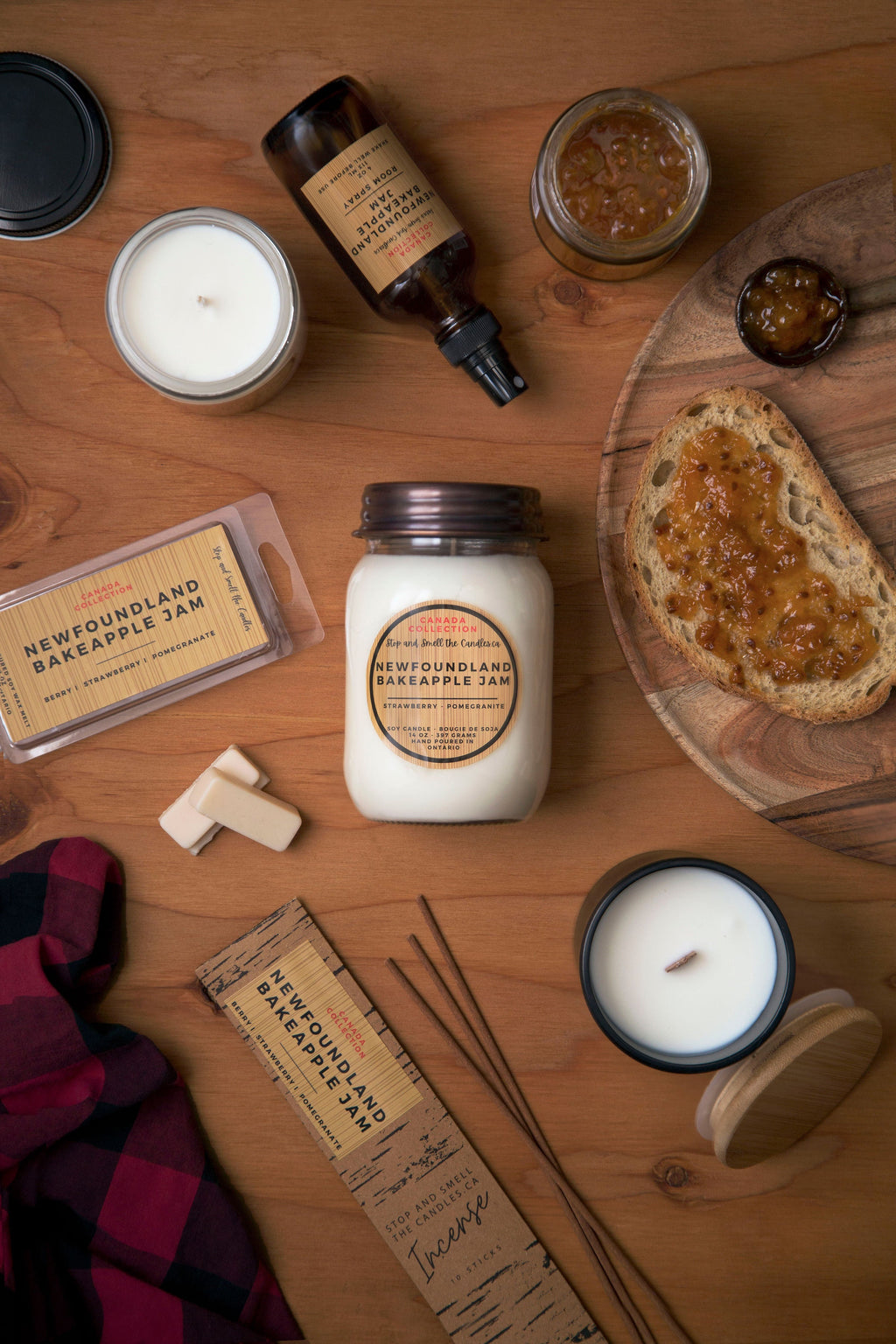 Newfoundland Bakeapple Jam Candle - 8oz