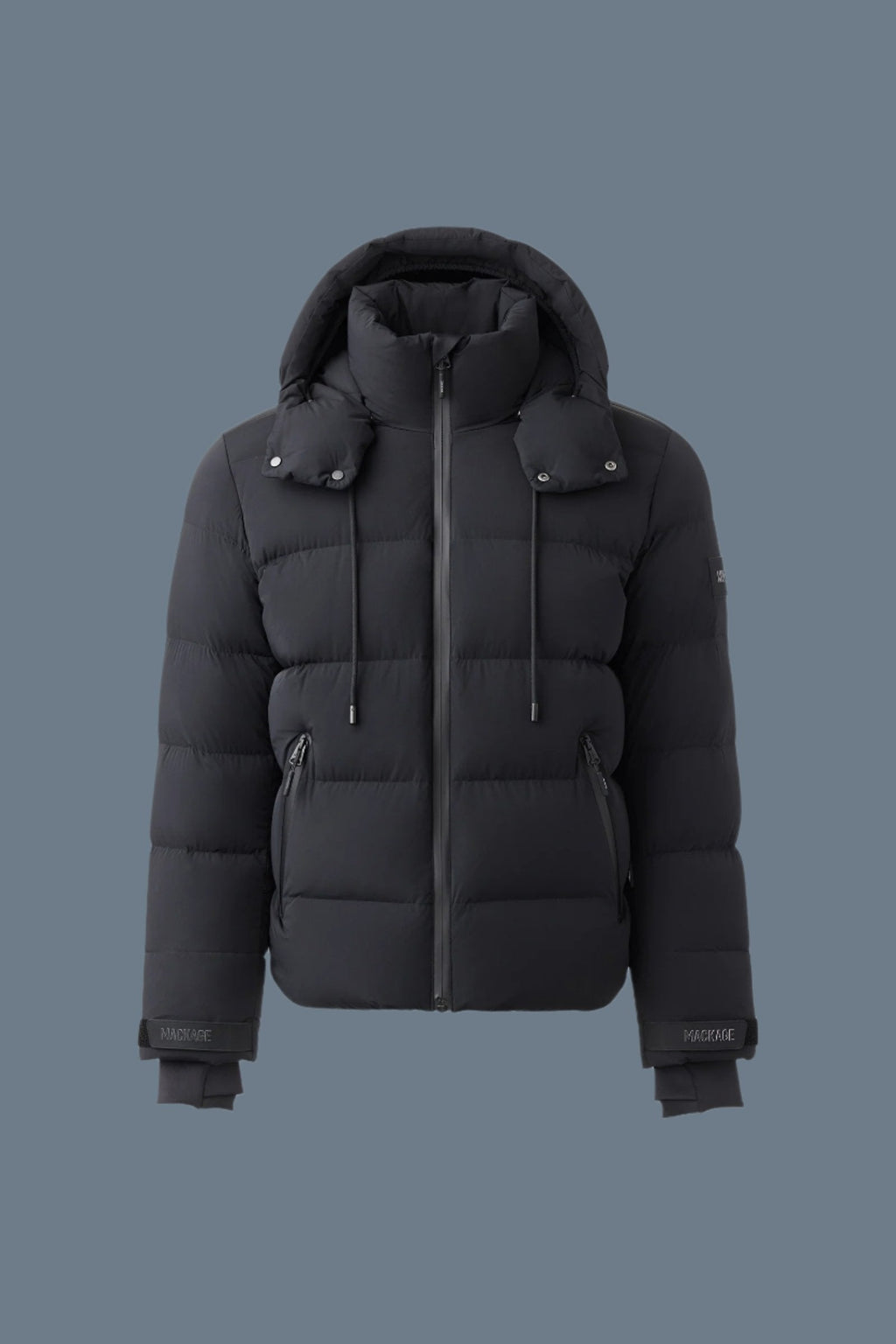 SAMUEL-SKI Medium down jacket with hood