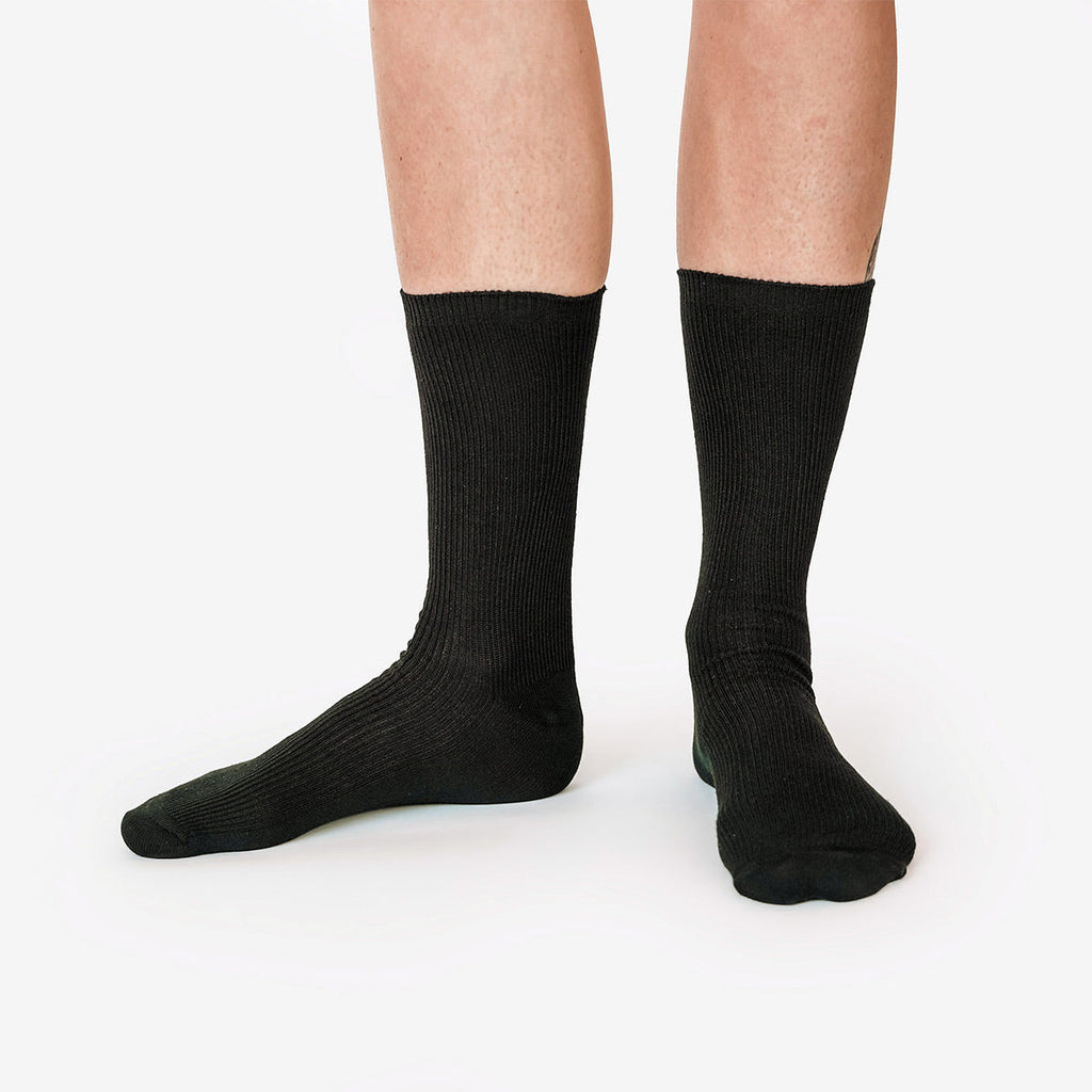 Le Bon Shoppe Trouser Socks Black