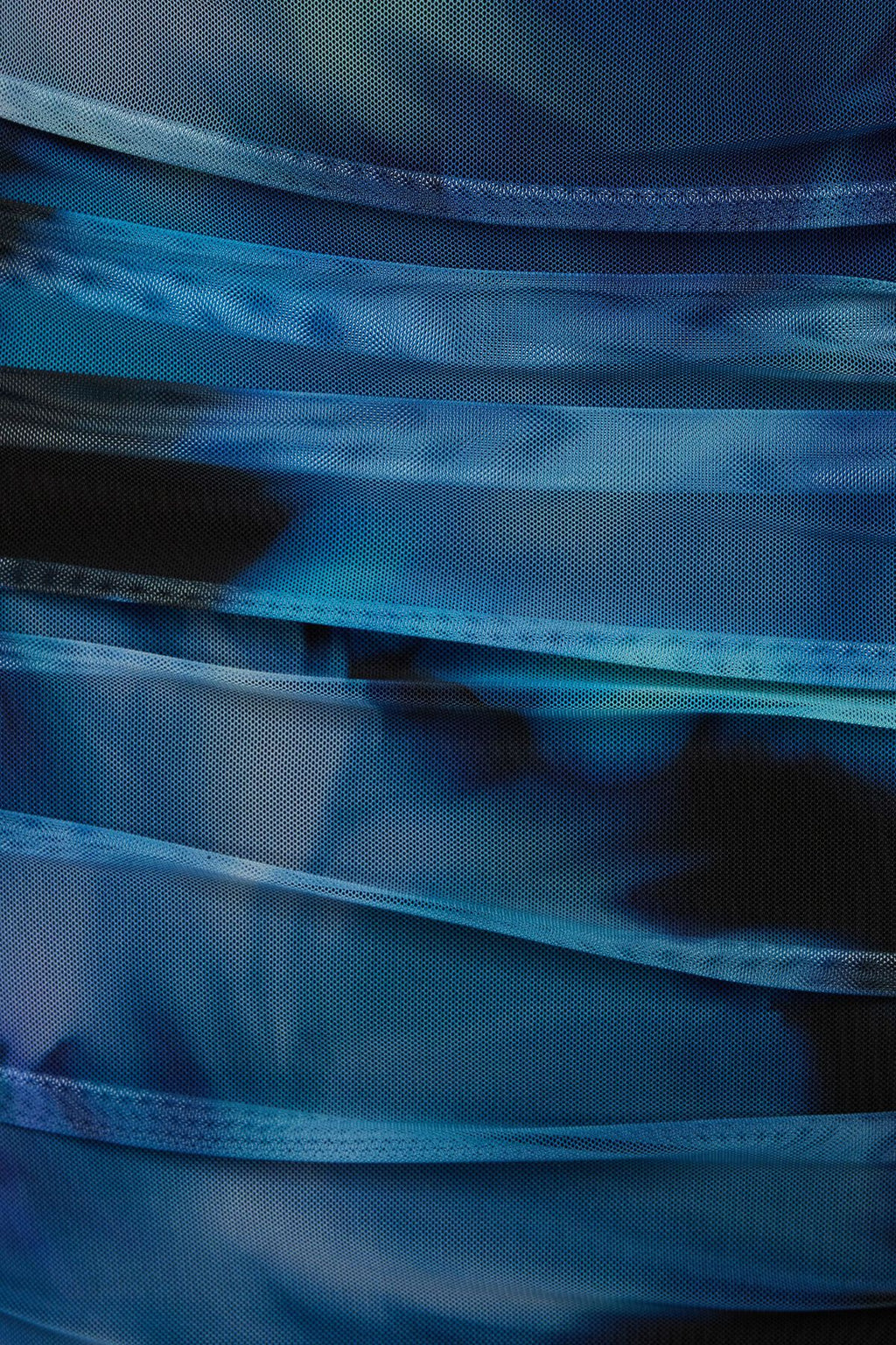 Jupe longue drapée en maille