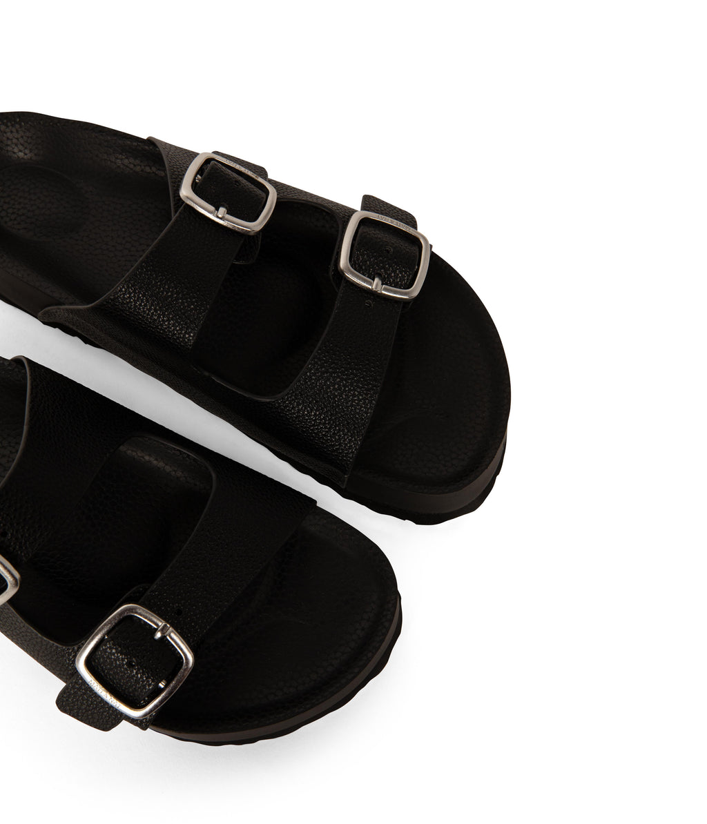 OLAYA Women's Vegan Sandals With Double Straps