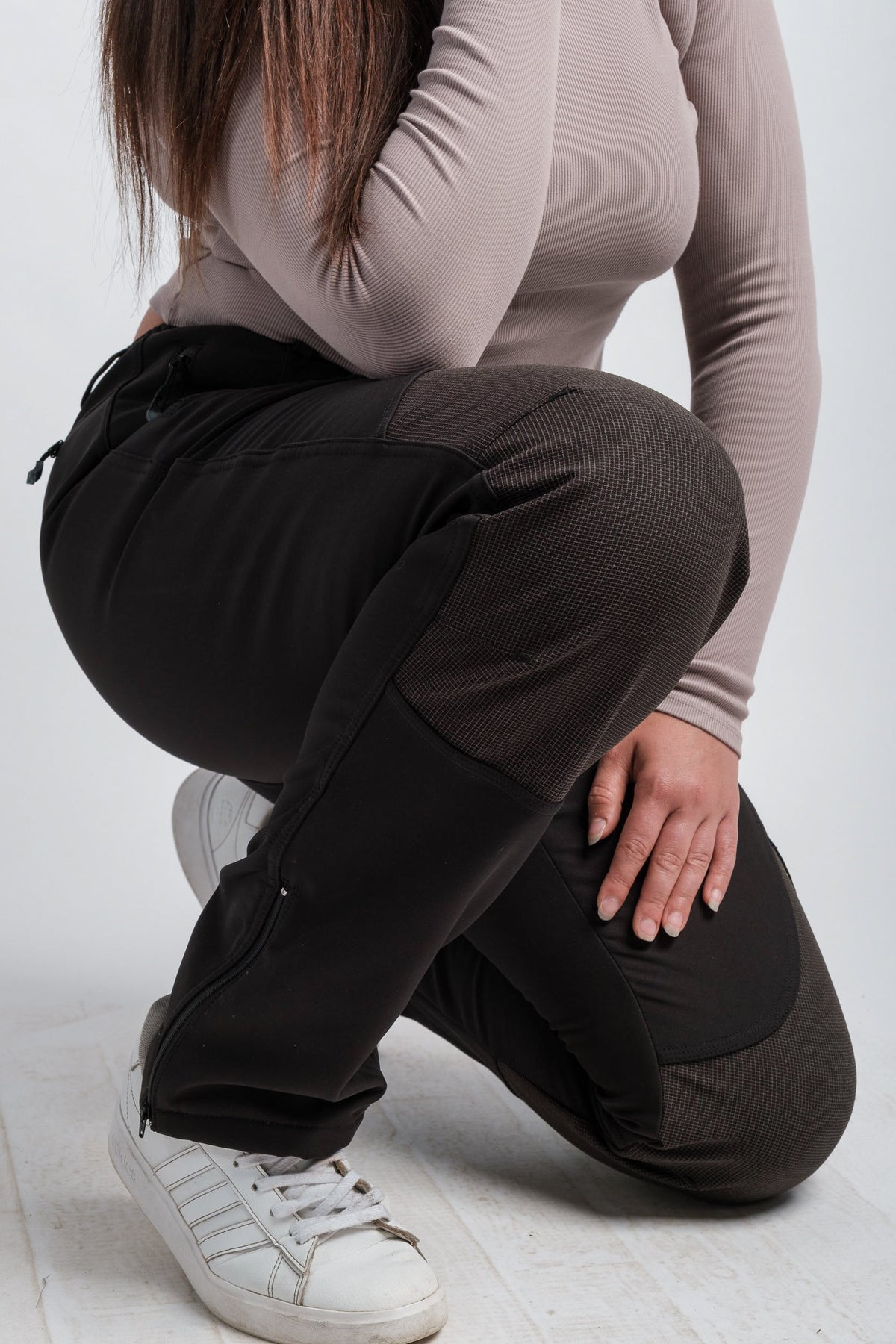 PRO Women's Black High Waist V2 Adventure Water Resistant Pants