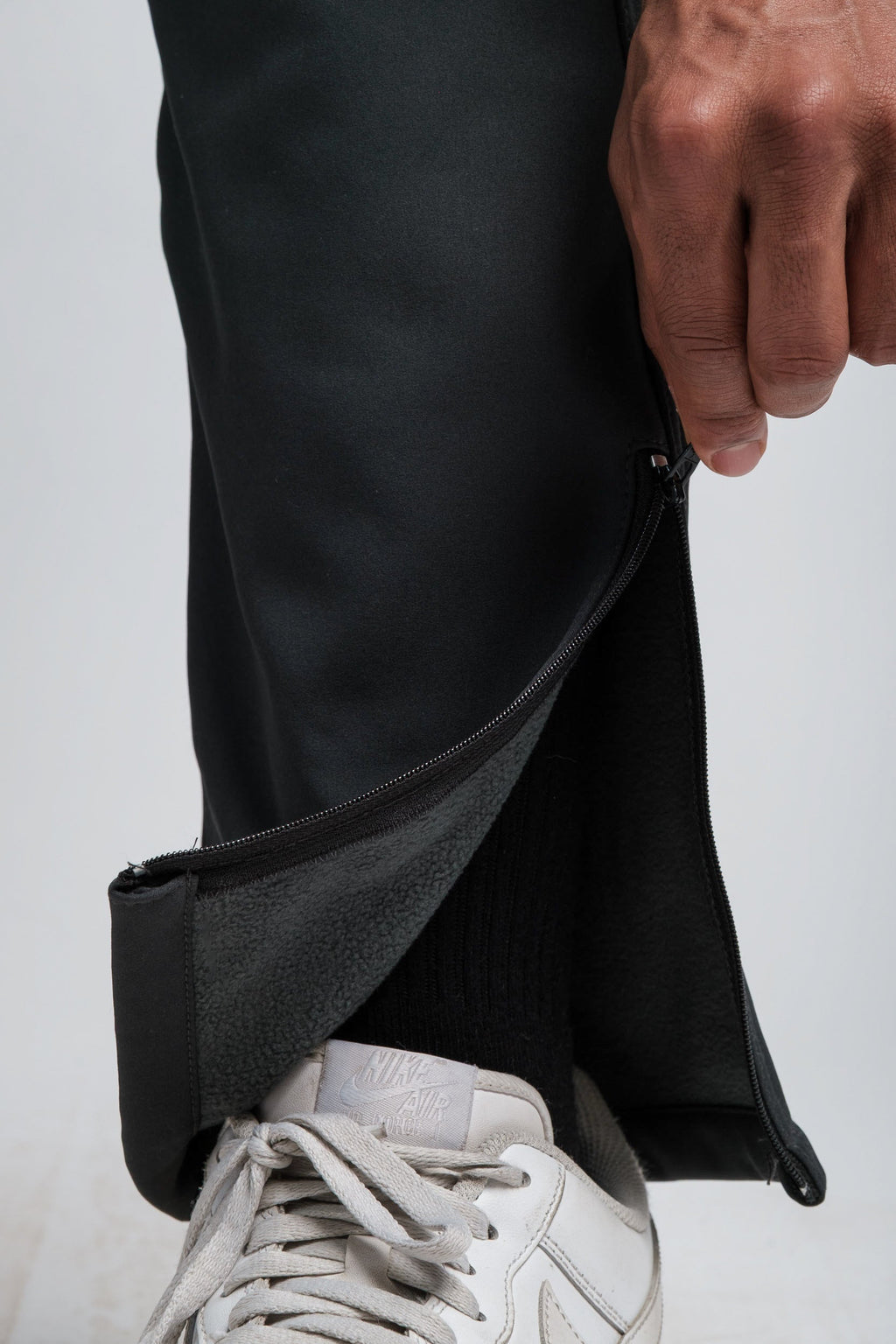 Pantalon imperméable noir pour homme