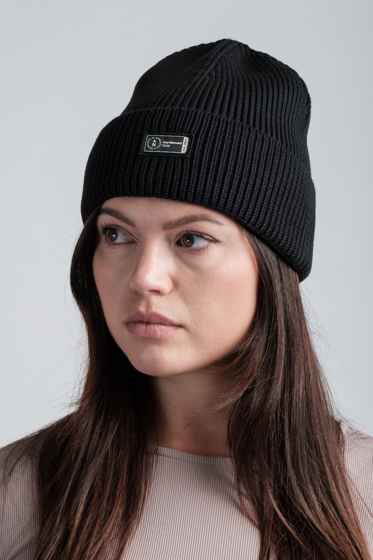Tuque en tricot de coton d'hiver