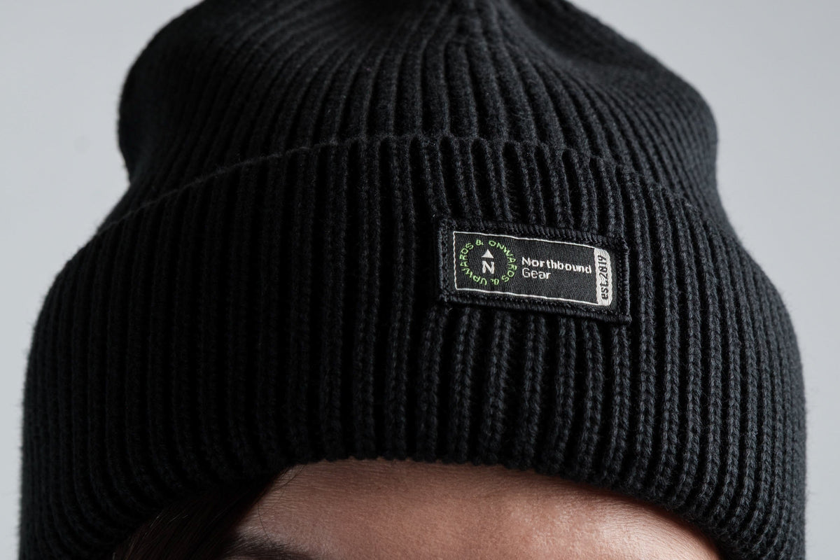 Tuque en tricot de coton d'hiver