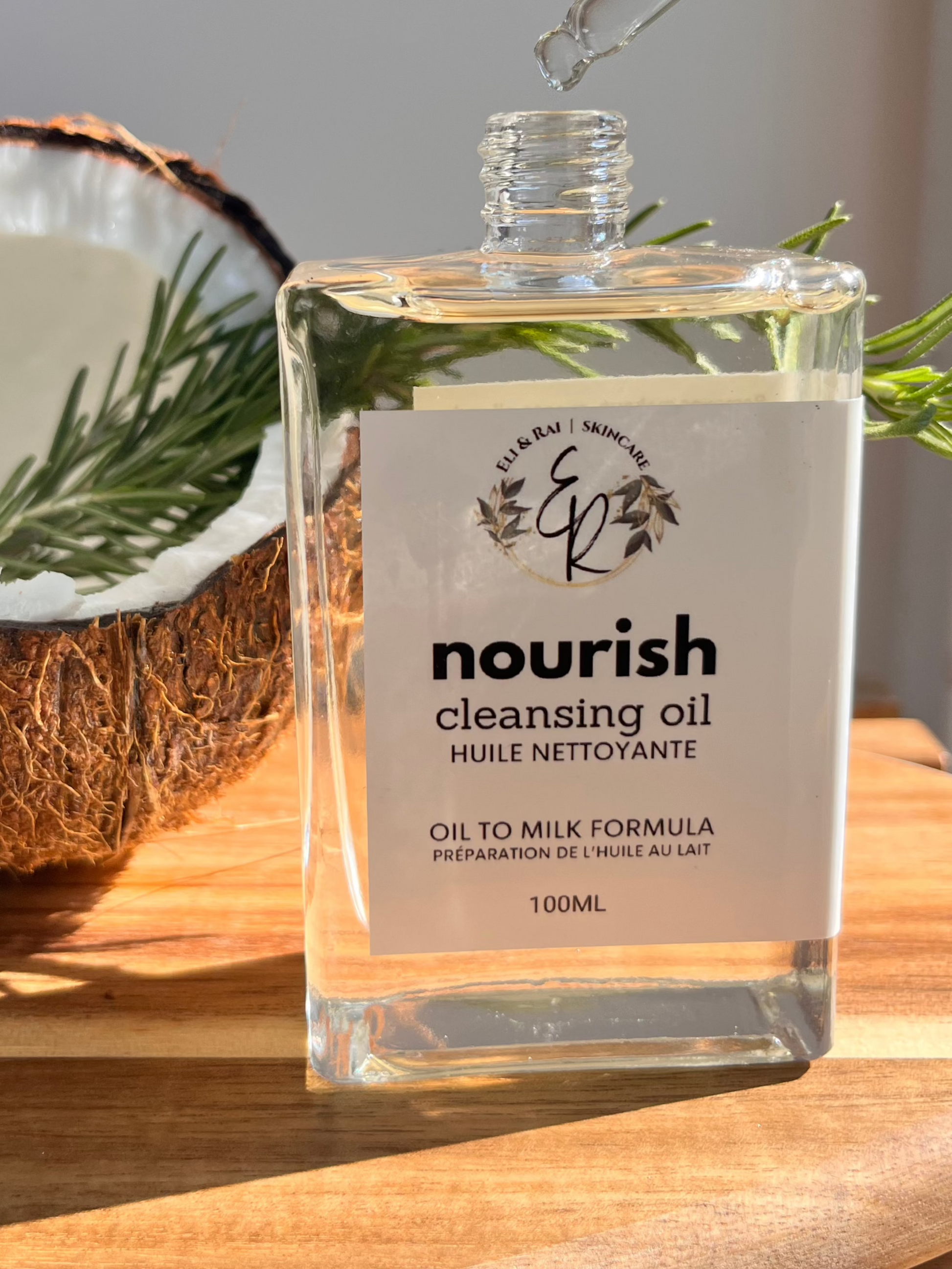 Nourish Cleansing Oil (with Sweet Almond Oil & Grapefruit)