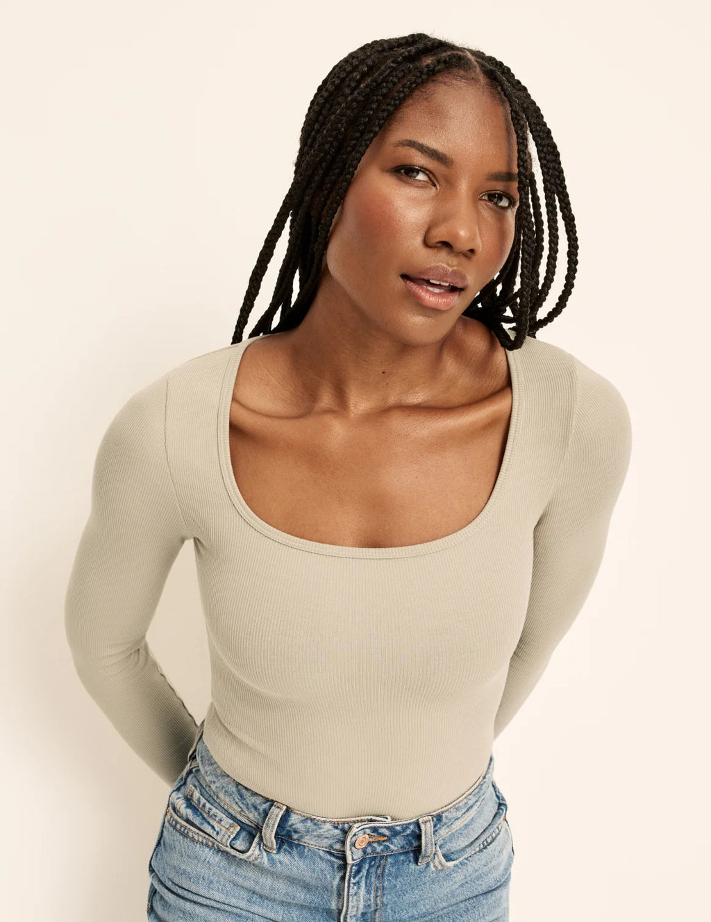 SculptRib™ Cotton Bodysuit