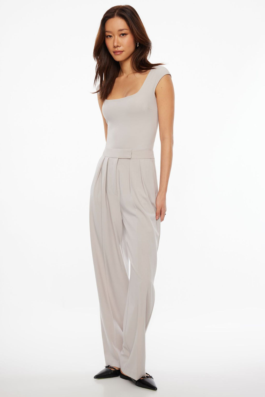 Body en jersey dos ouvert Elle