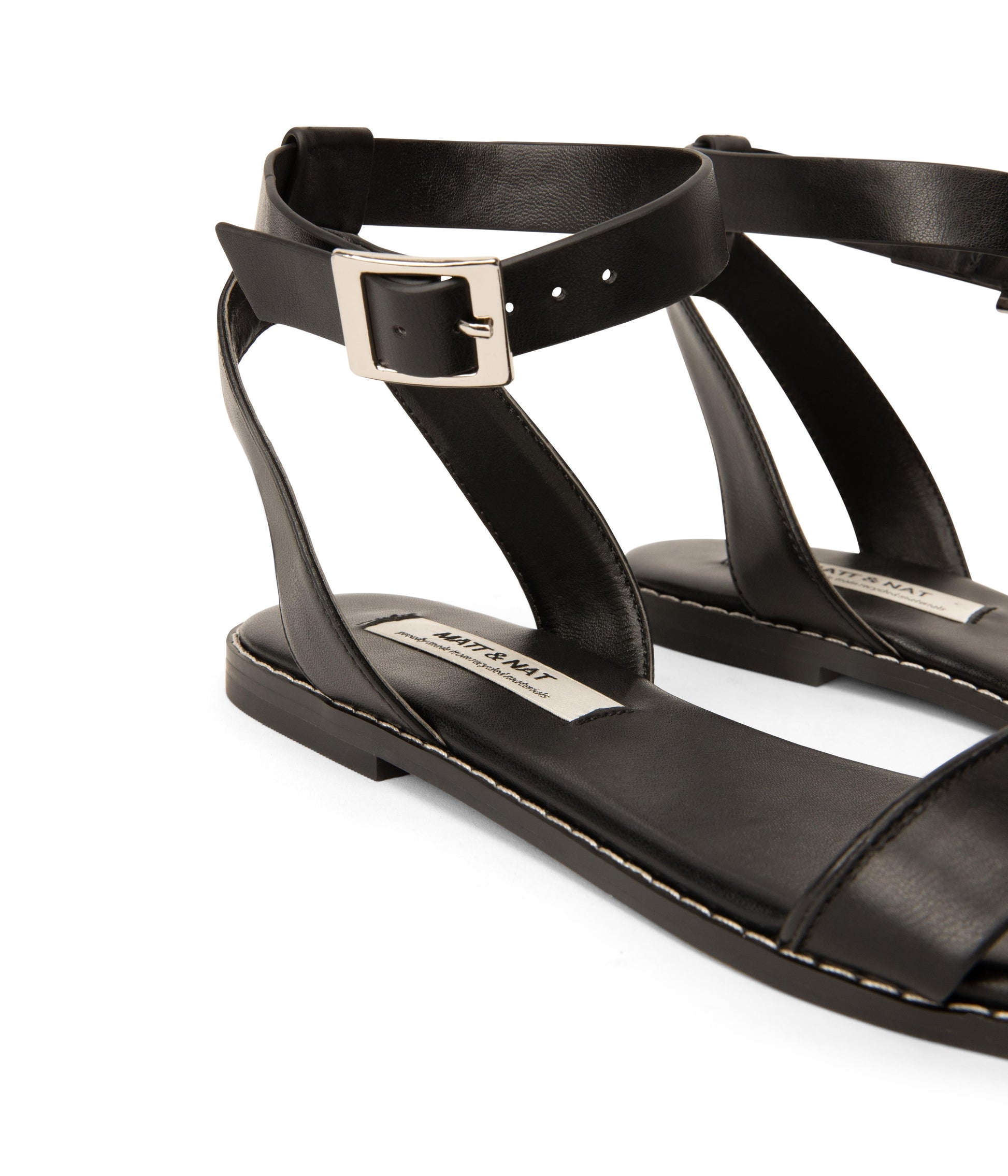 SARIE Women's Vegan Flat Sandals
