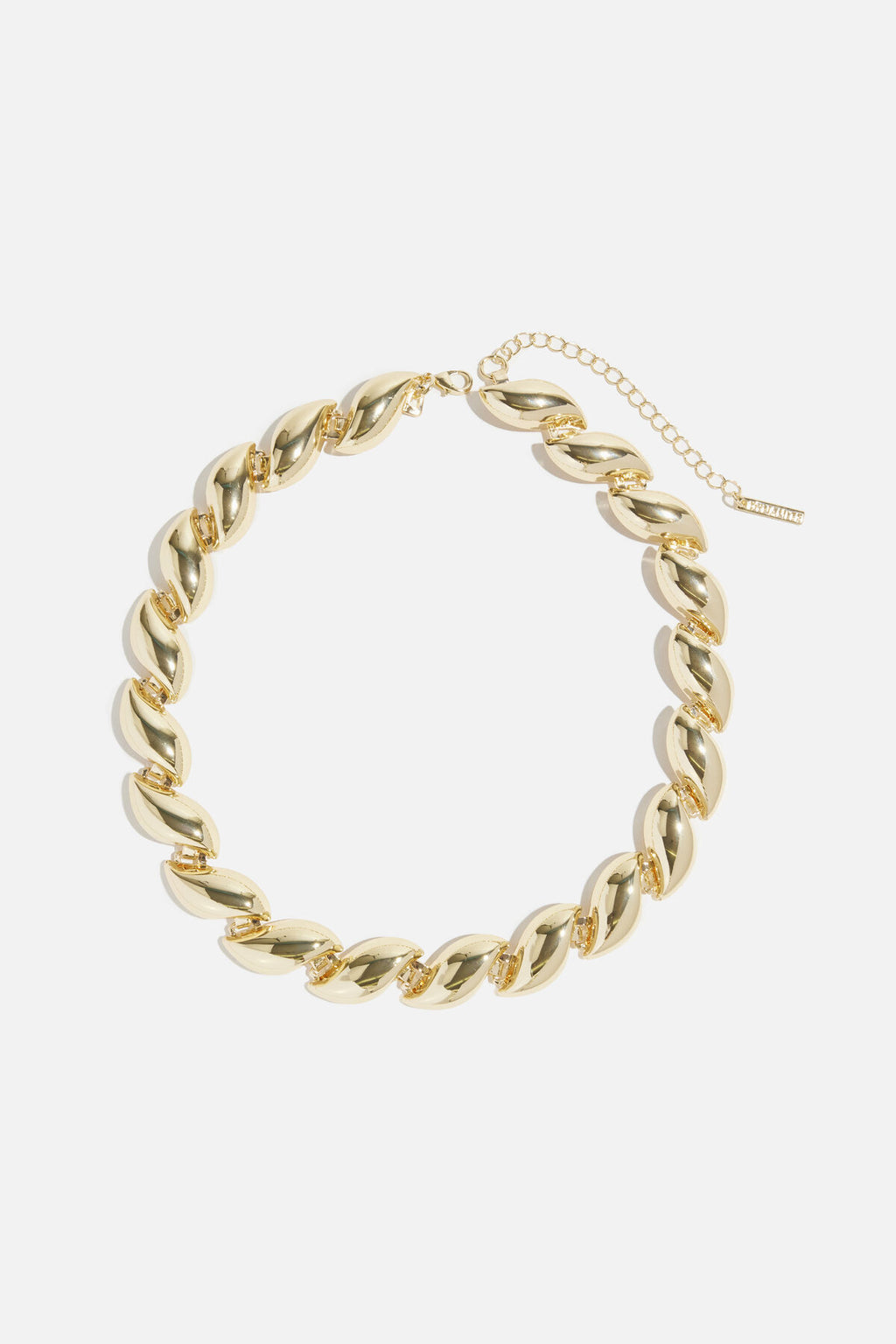 Collier à maillons ondulés