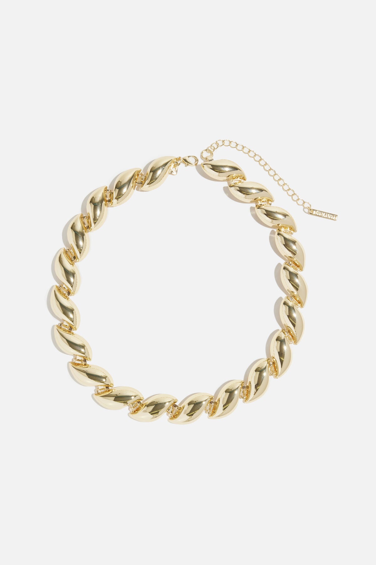 Collier à maillons ondulés
