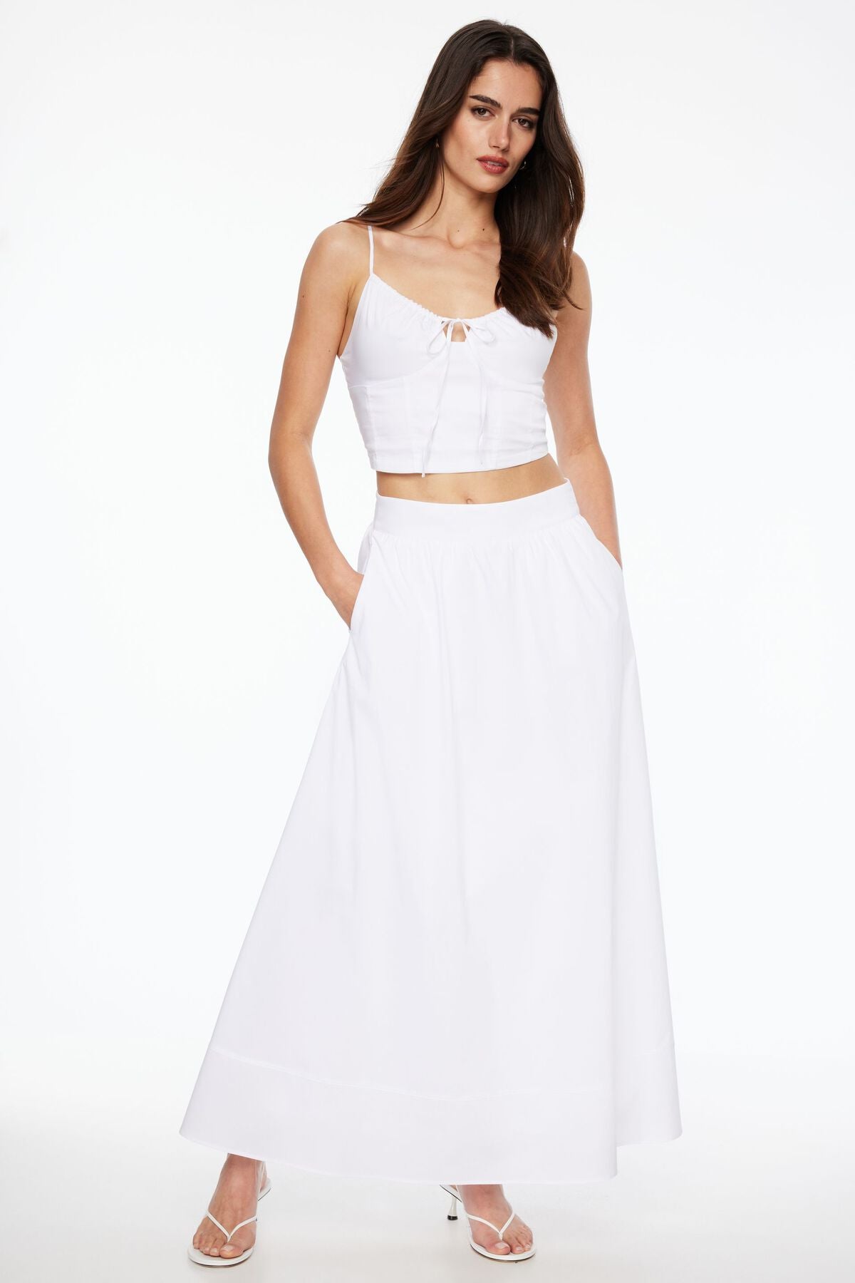 Haut bustier en cœur