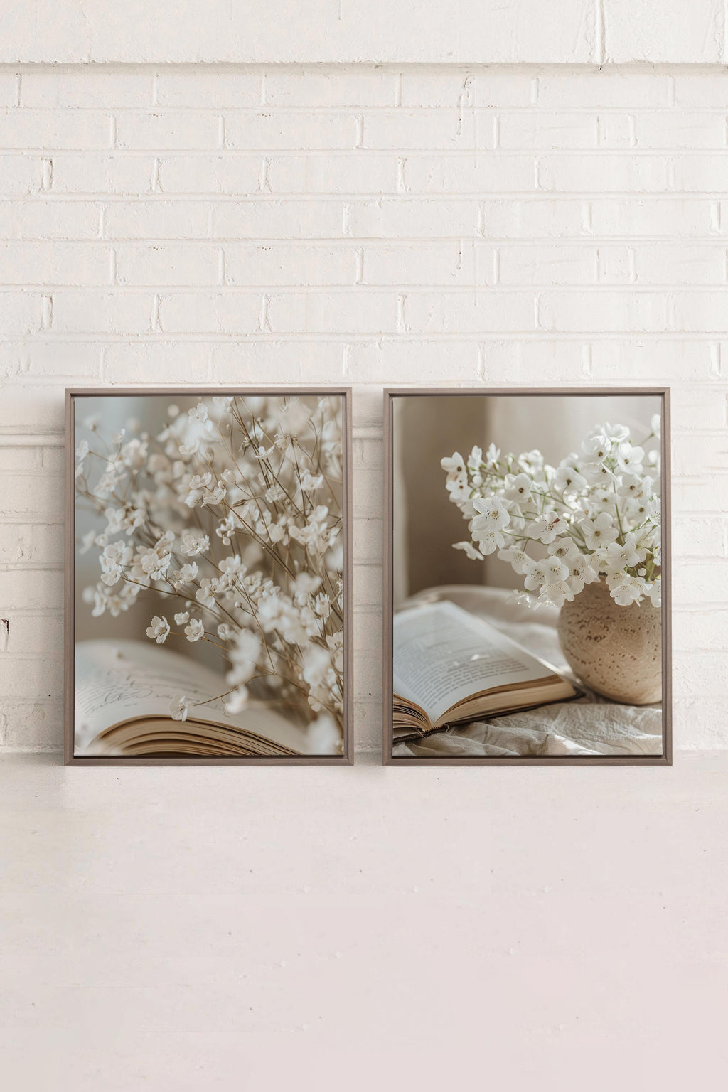 TIMELESS BEAUTY DUO (2 Stretched Canvas Artworks)