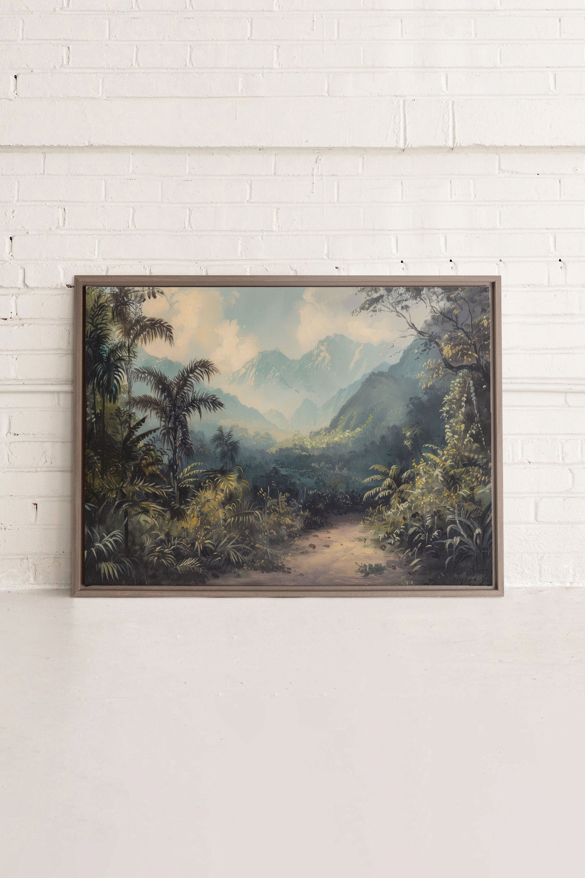 GOLDEN REALM, Stretched Canvas Artwork