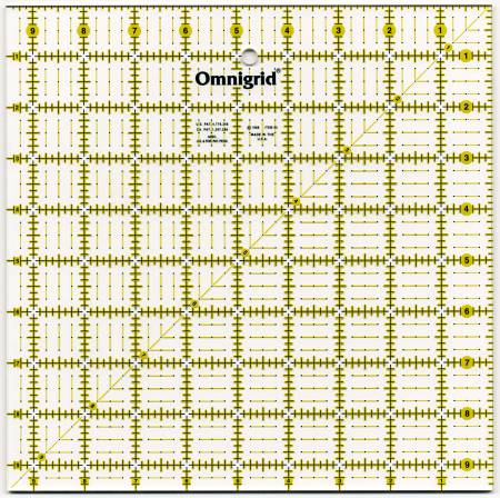 Règle carrée Omnigrid 9,5" x 9,5"