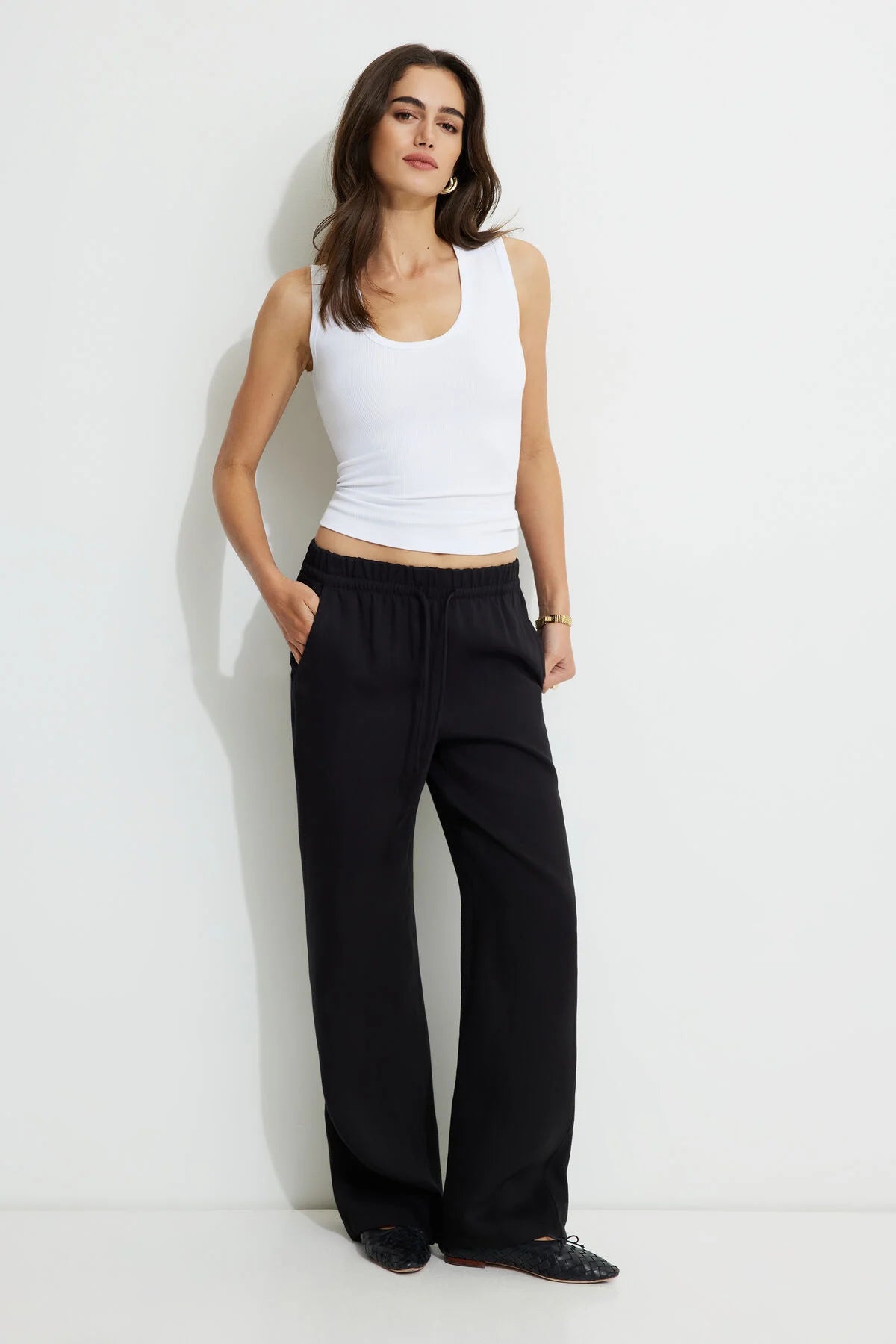 Pantalon droit à enfiler Blake