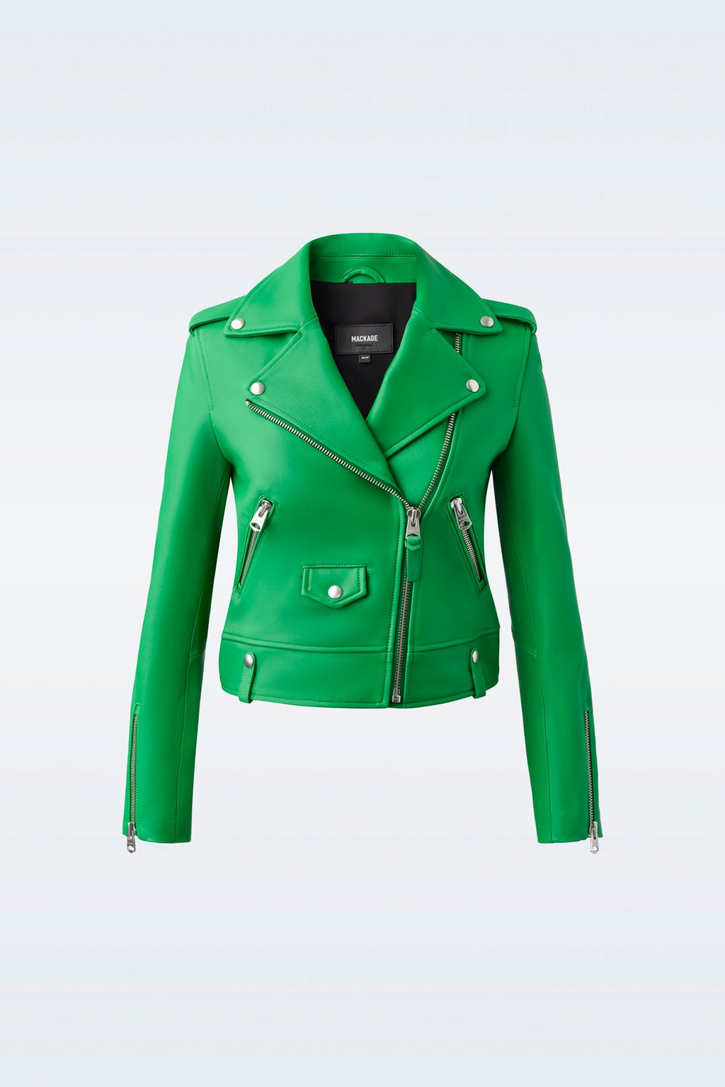 BAYA (R) Leather biker jacket