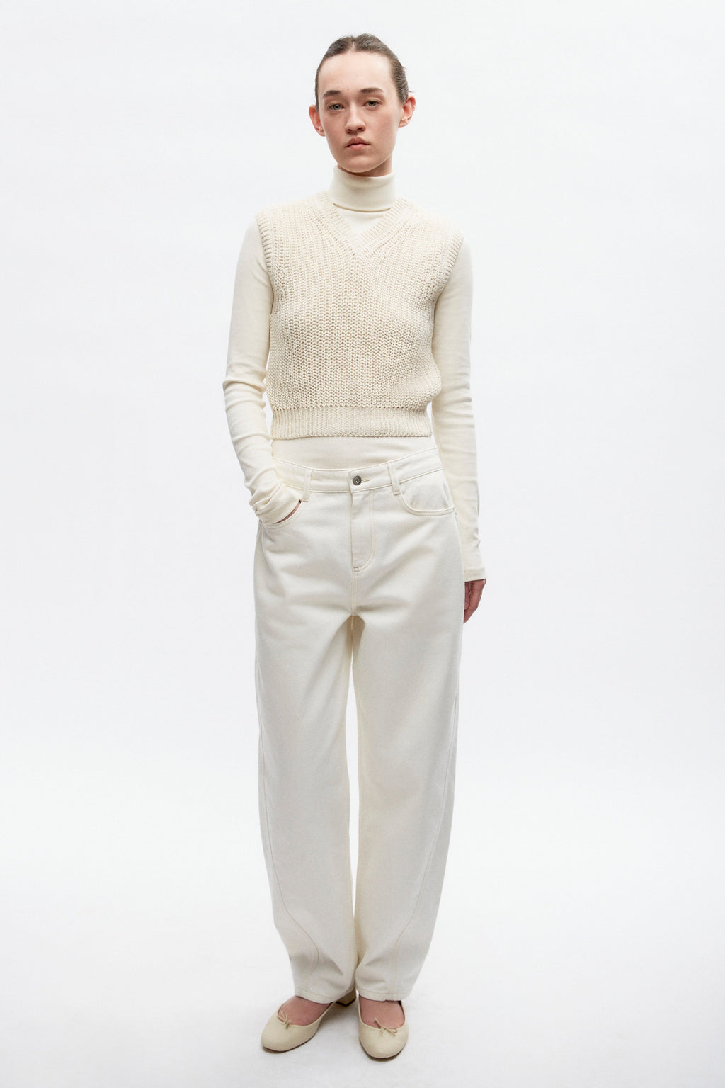 Débardeur en tricot Orman pour femme